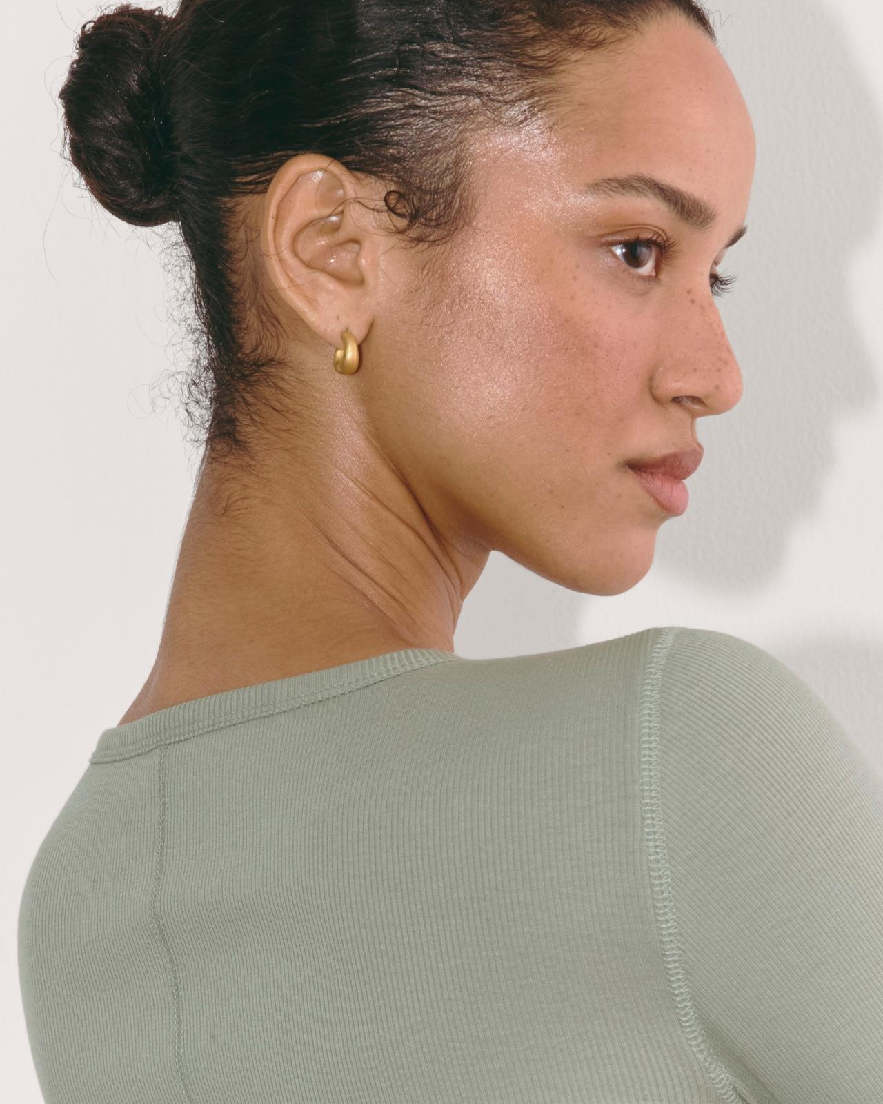 Womens Luxe Rib Long-Sleeve Crew Sweater by Everlane Product Image