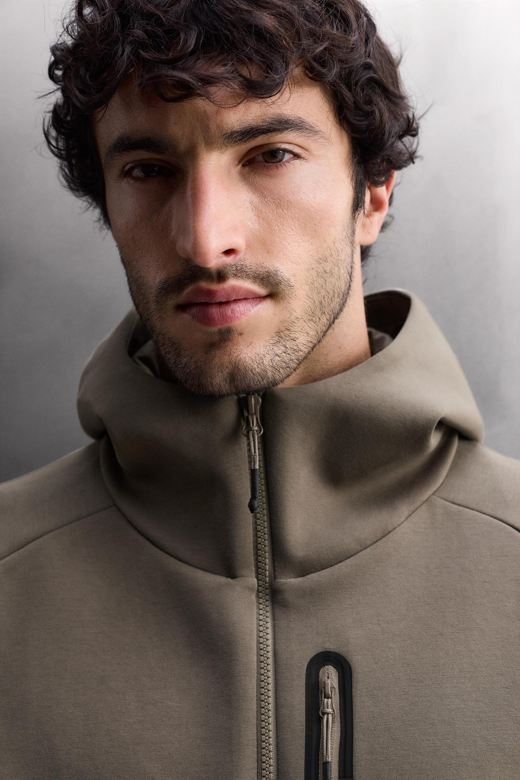 TECHNICAL ZIP HOODIE SWEATSHIRT Product Image