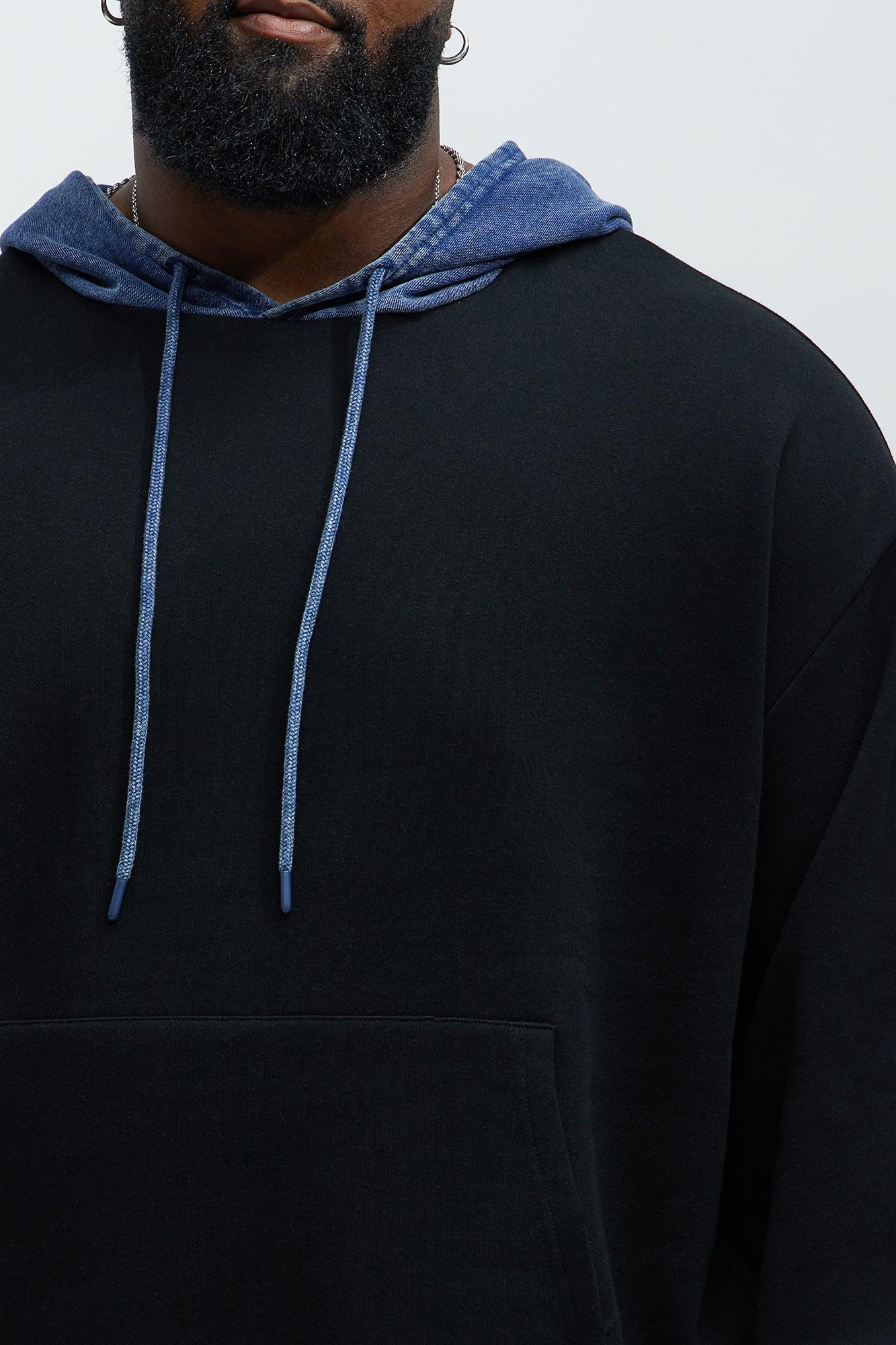 Tyson Rainy Daze Oversized Hoodie - Black/combo Product Image