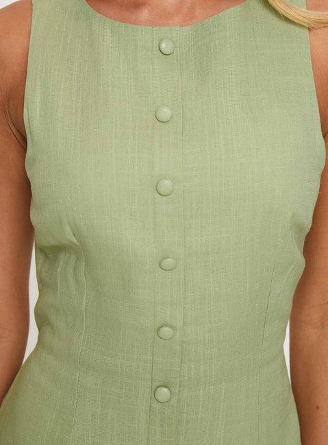 Laird Playsuit Green Product Image