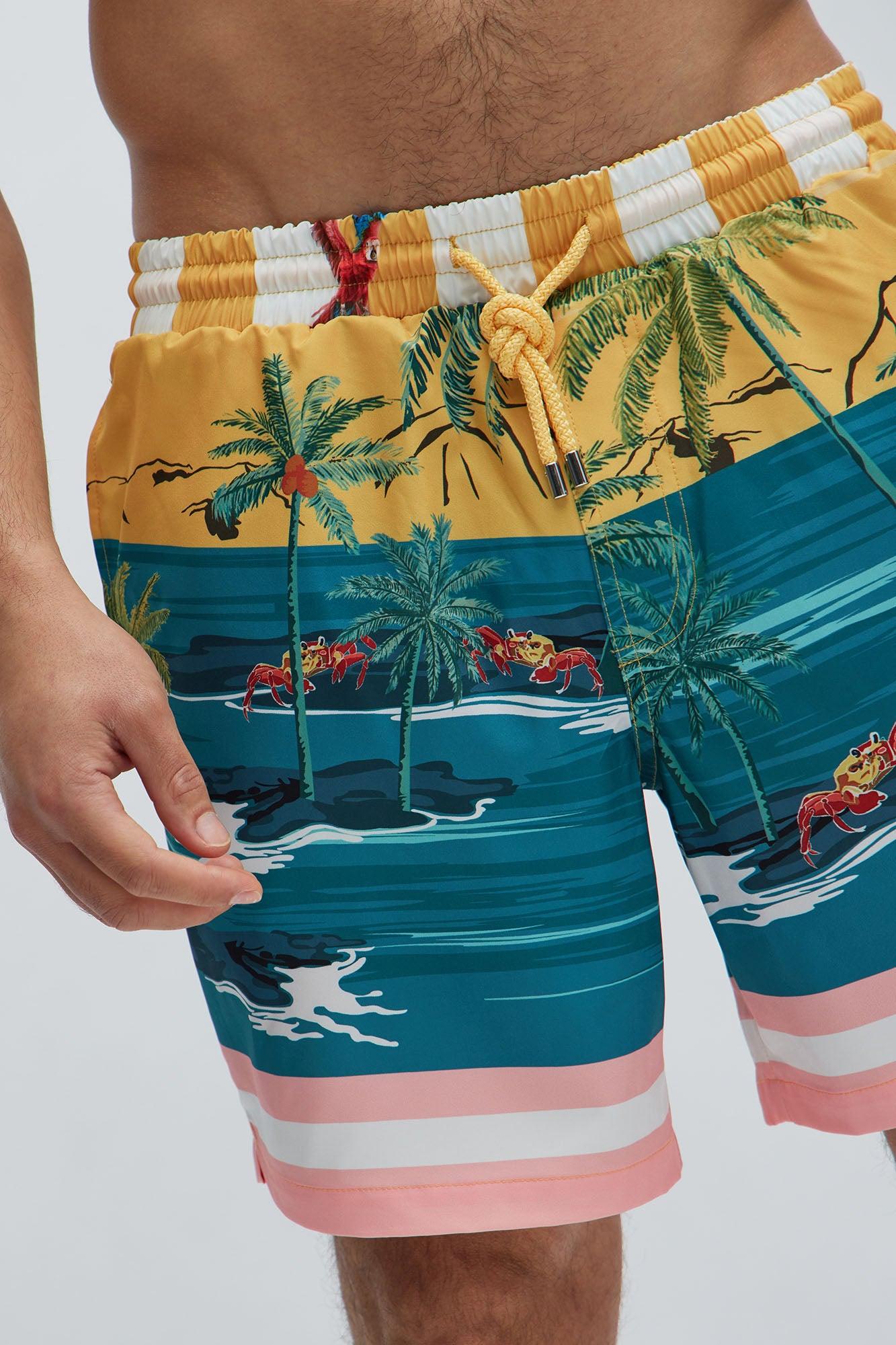 Boracay Beach Swim Classic Trunk - Multi Color Product Image