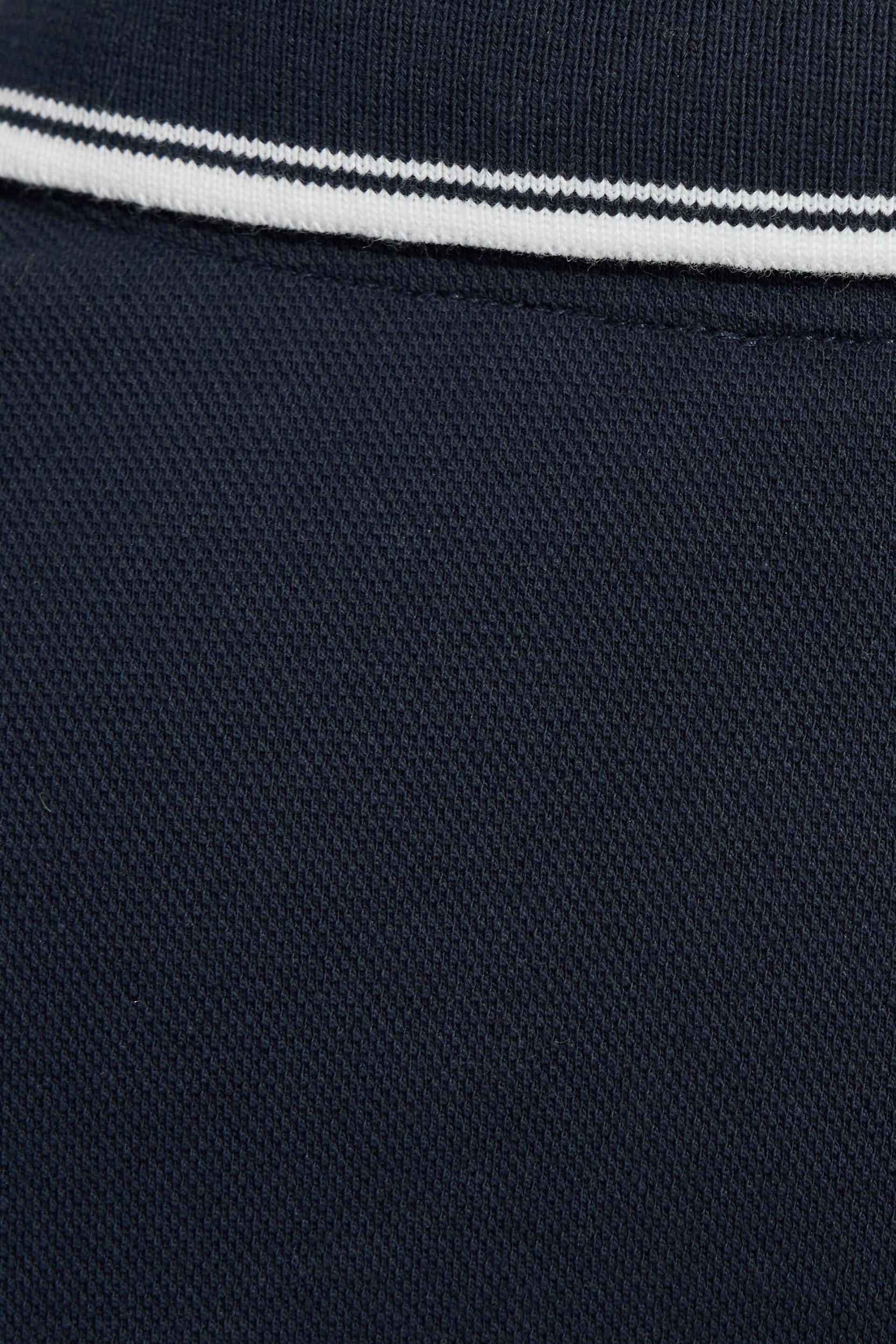 Oversized Cropped Polo Shirt Product Image