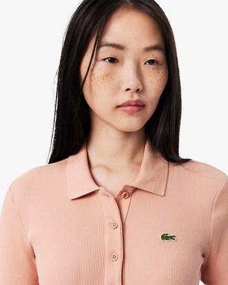 Slim Fit L.12.D Ribbed Cotton Polo Shirt Product Image