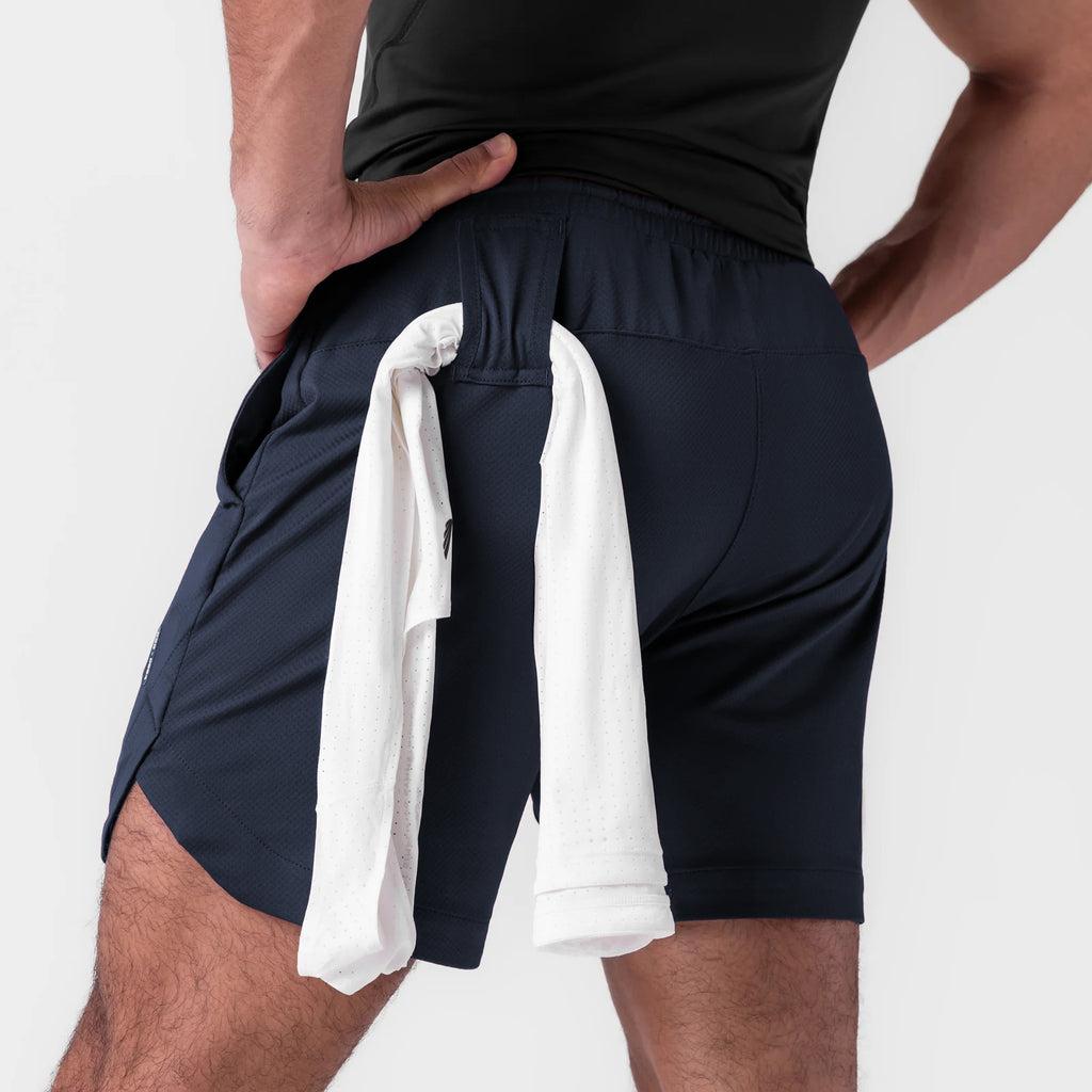 0994. AeroSilver® 7" Linerless Short - Navy Product Image