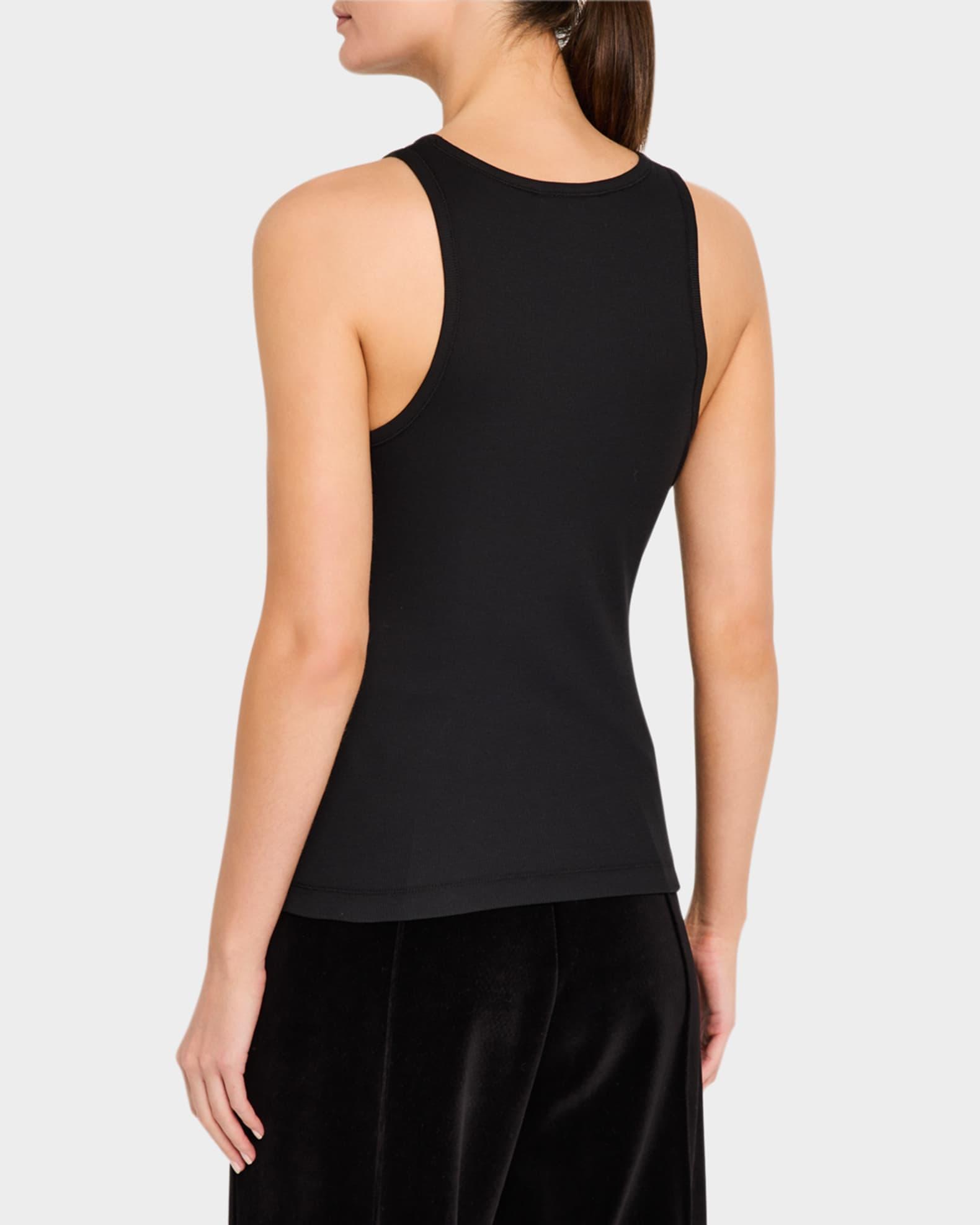 Soft Rib Rhinestone Tank Top Product Image