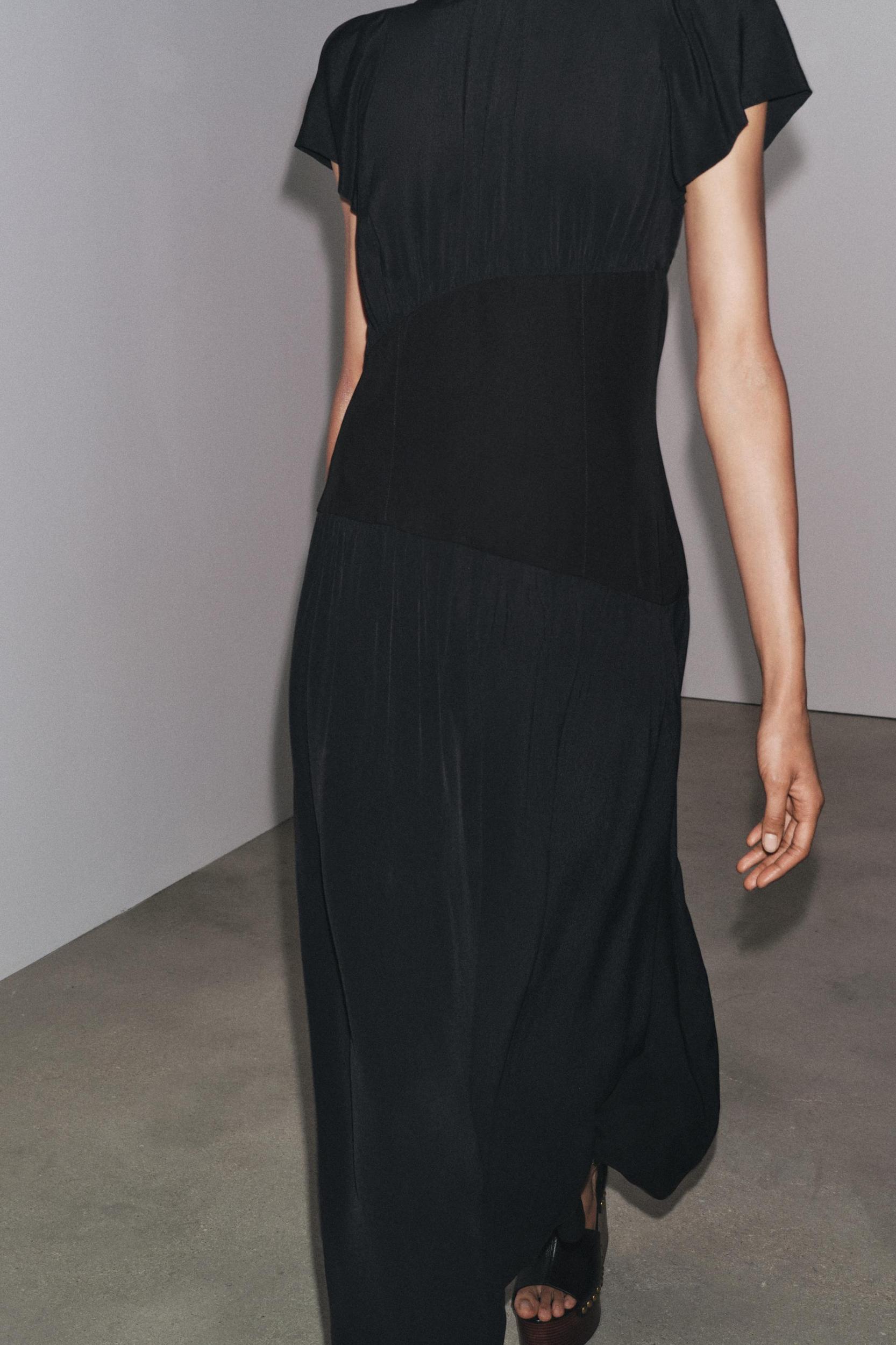 ZW COLLECTION COMBINATION SASH DRESS Product Image