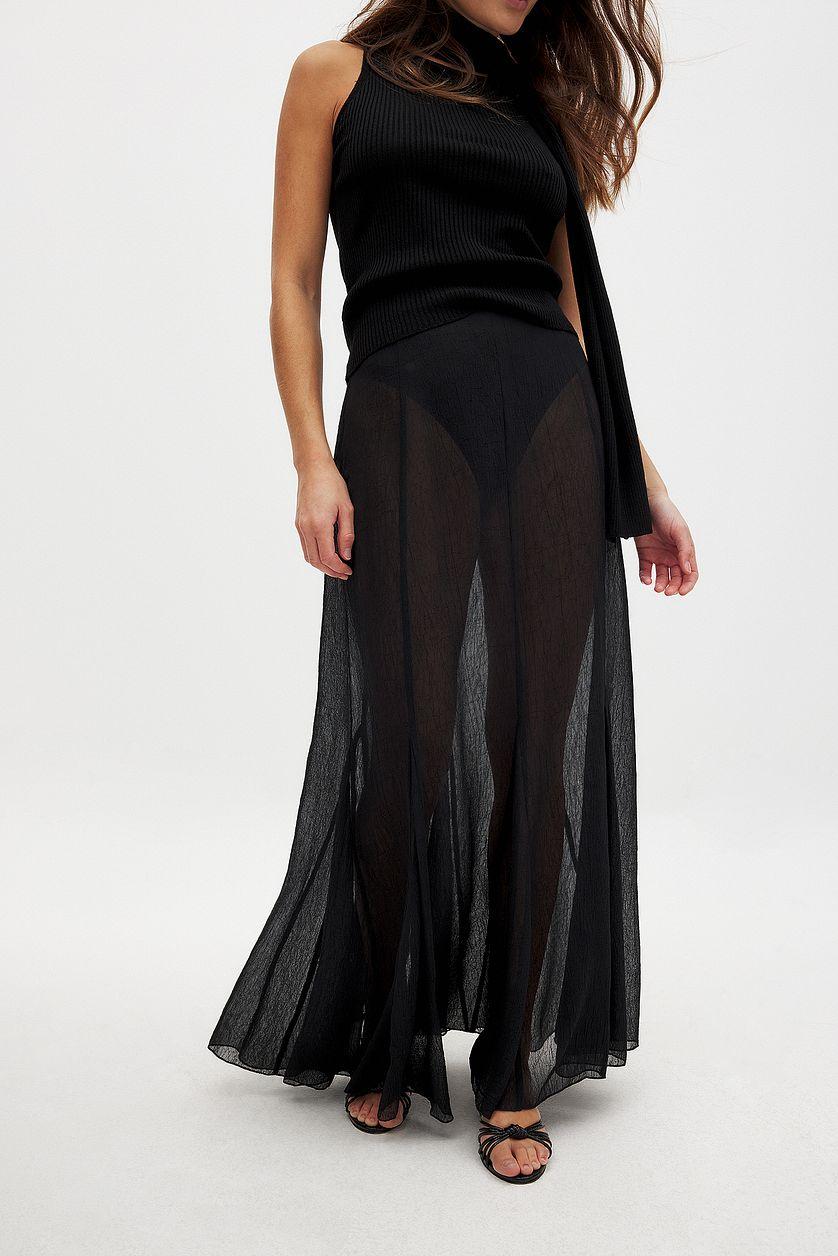 Seethrough Maxi Skirt Product Image