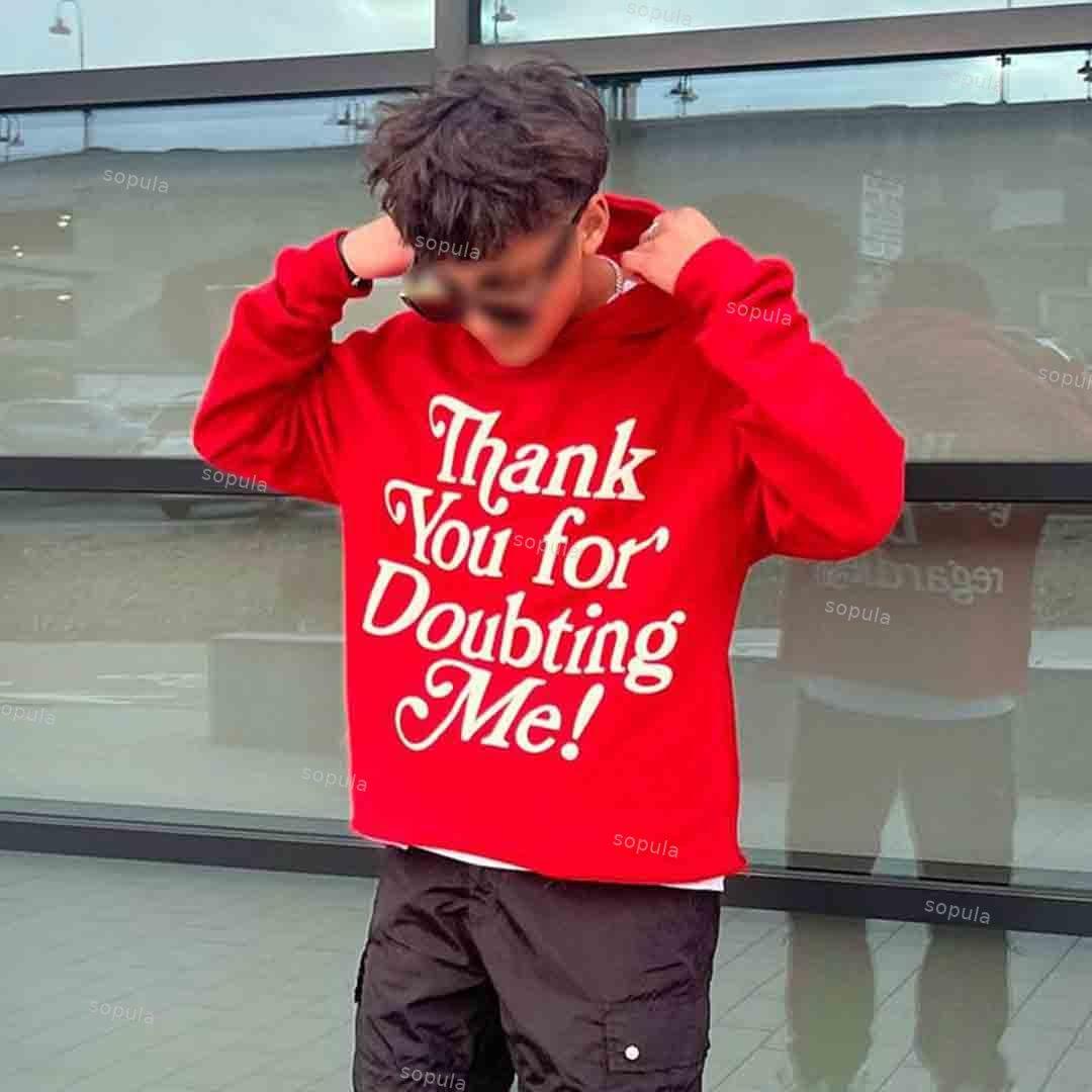 Thank You For Doubting Me Hoodie Product Image