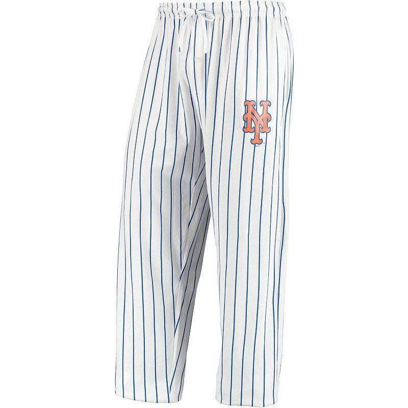 Men's Concepts Sport White/Royal New York Mets Vigor Lounge Pant,  Product Image