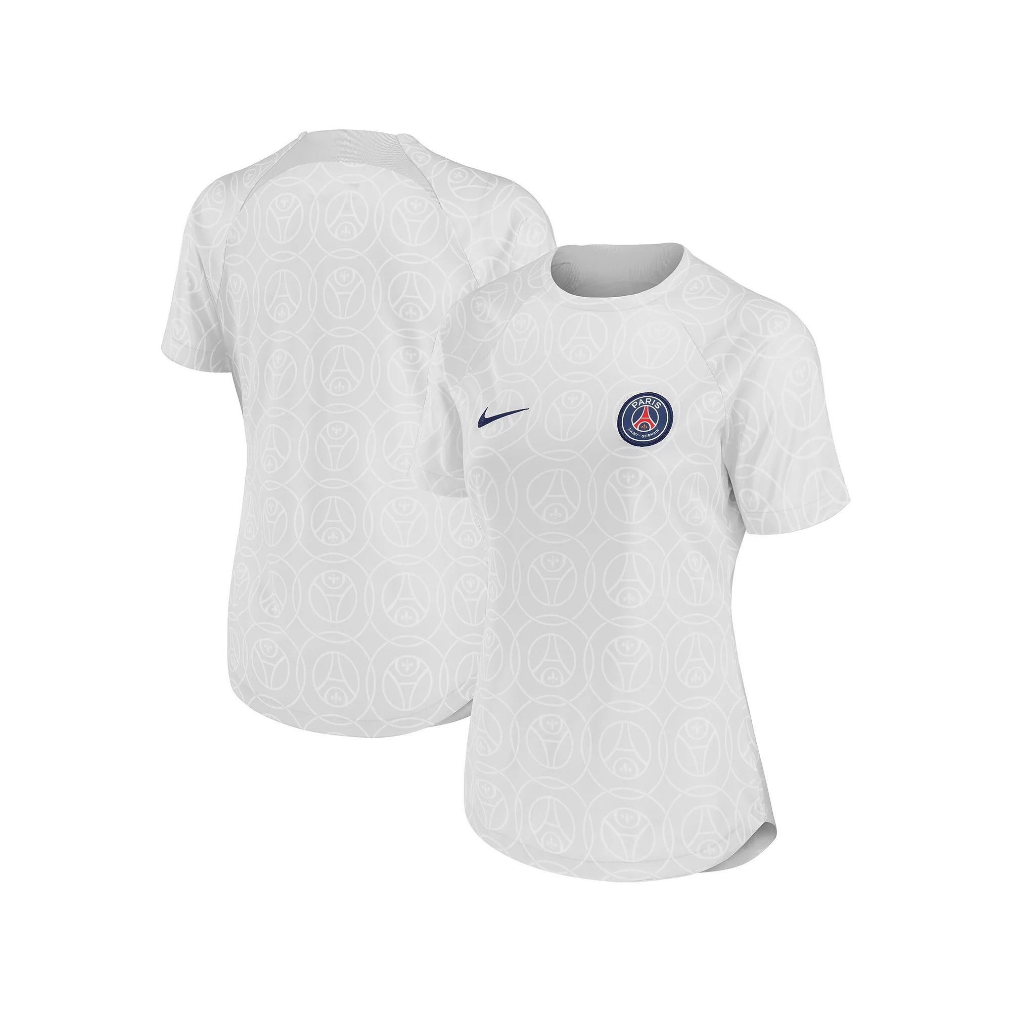 Women's Nike Gray Paris Saint-Germain 2022/23 Pre-Match Home Performance Top,  Product Image