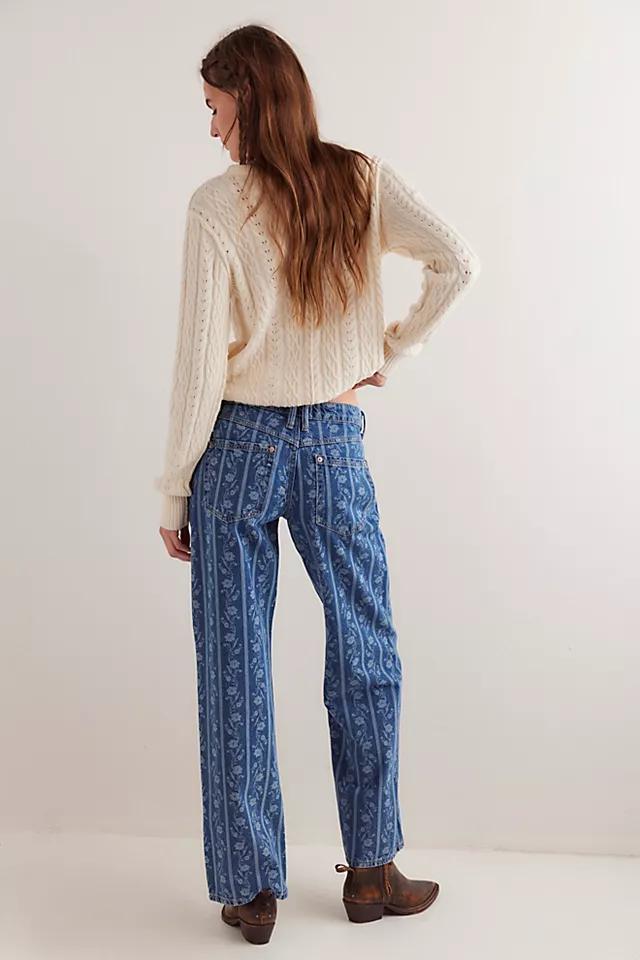 We The Free Tennessee Low-Rise Printed Boyfriend Jeans Product Image