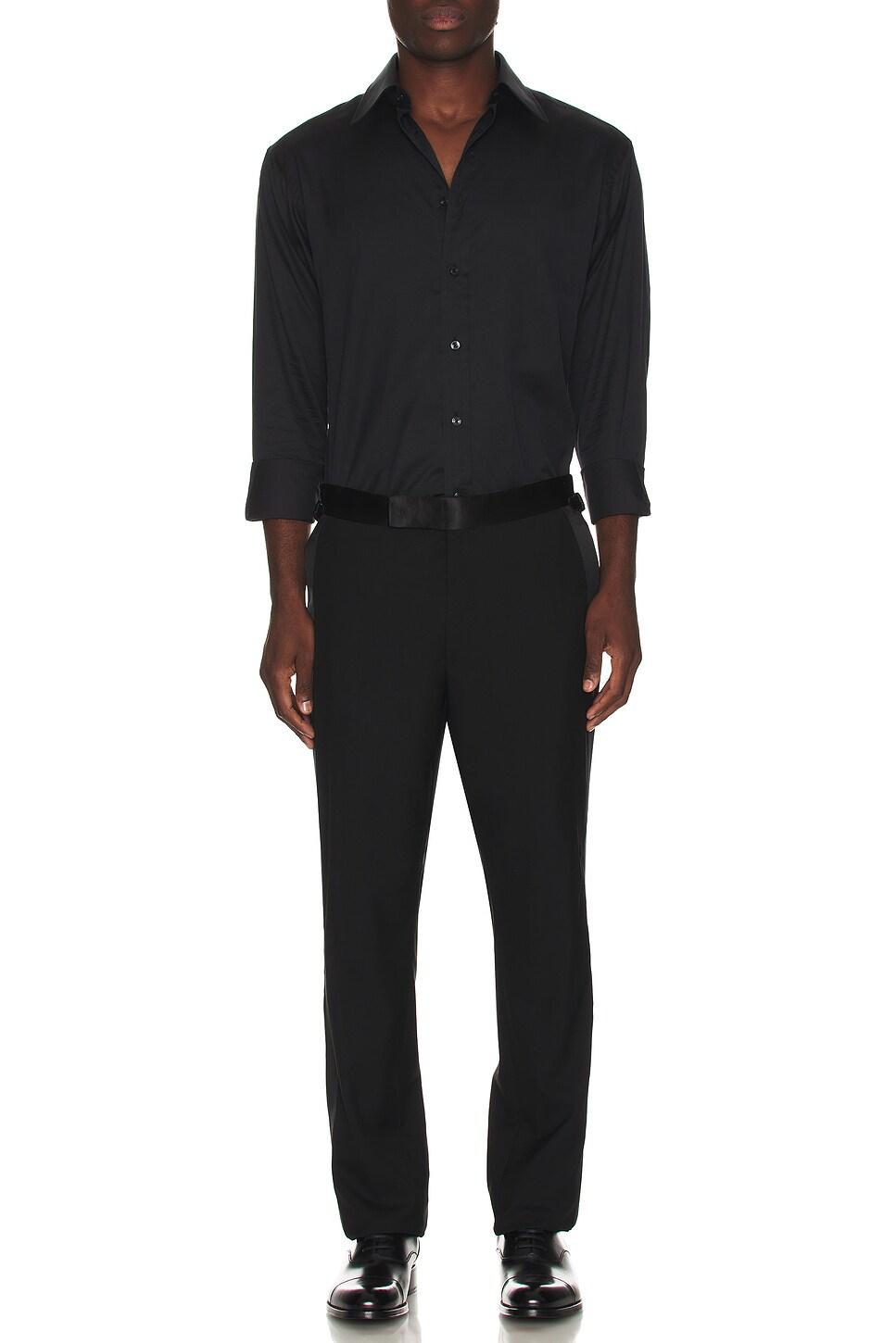 Cotton Silk Serge Fluid Fit Shirt Product Image