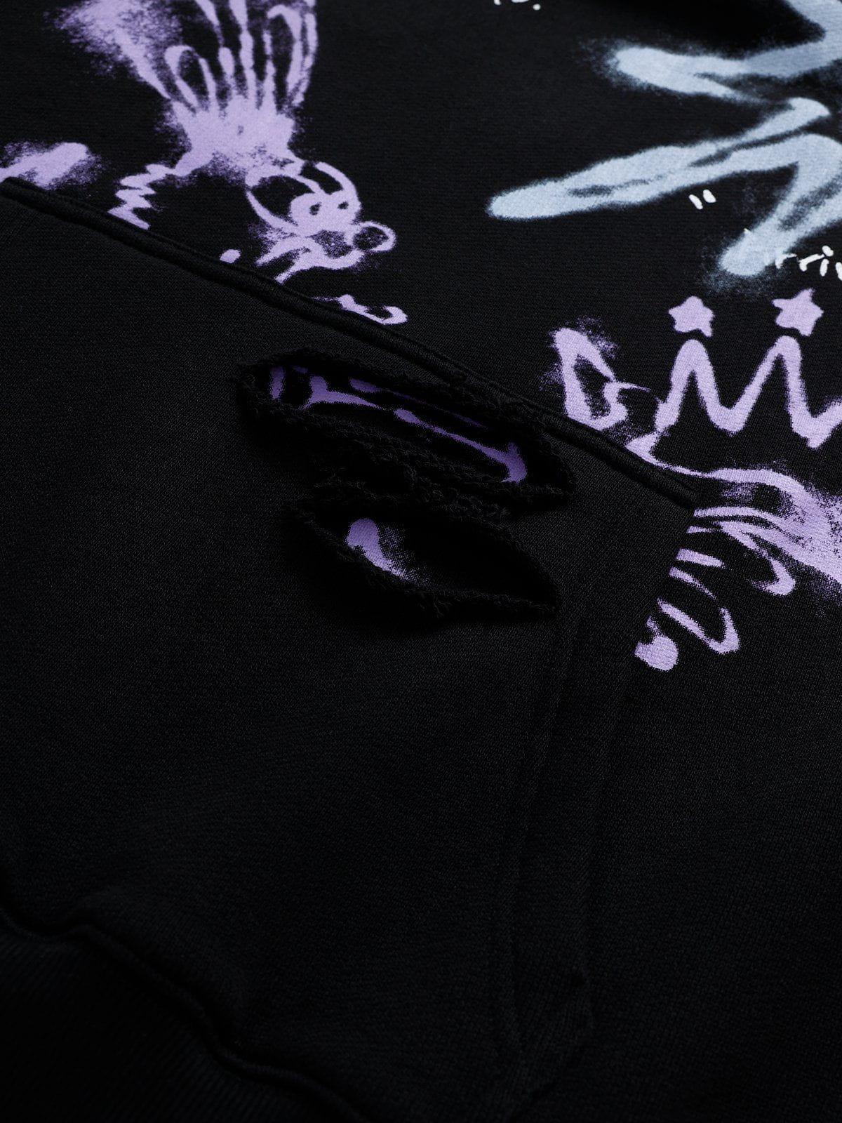 Aelfric Eden Graffiti Heartie Graphic Hoodie Product Image