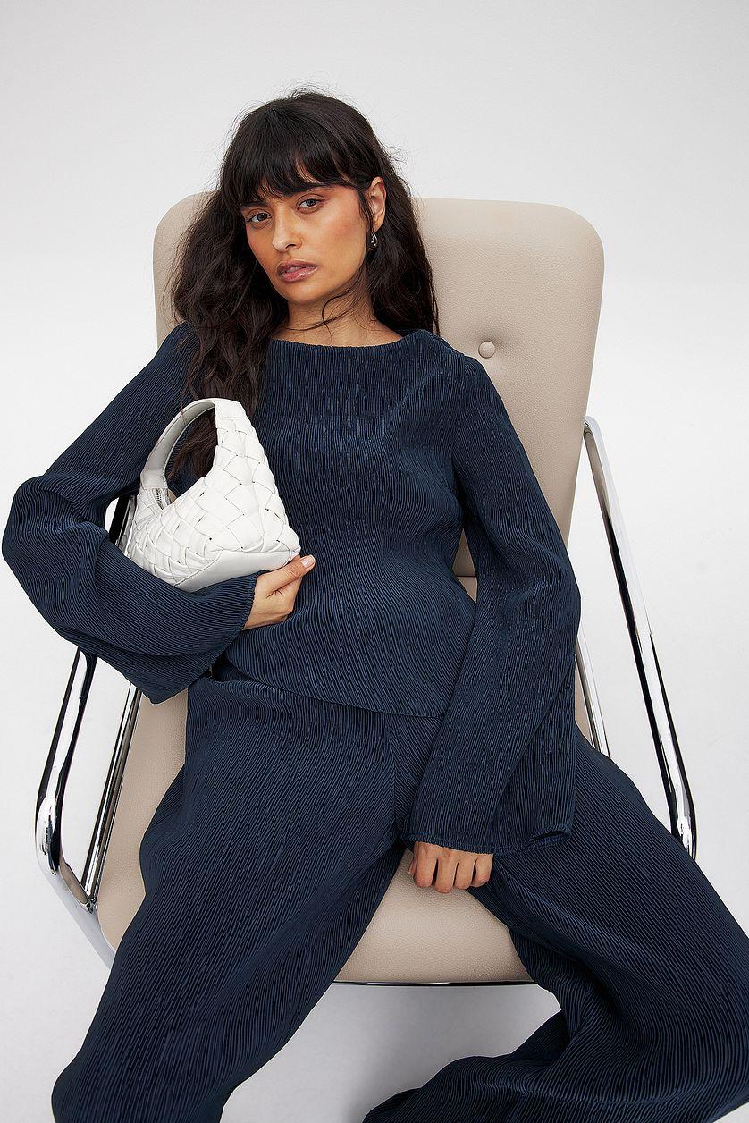 Small Woven Triangular Bag Product Image