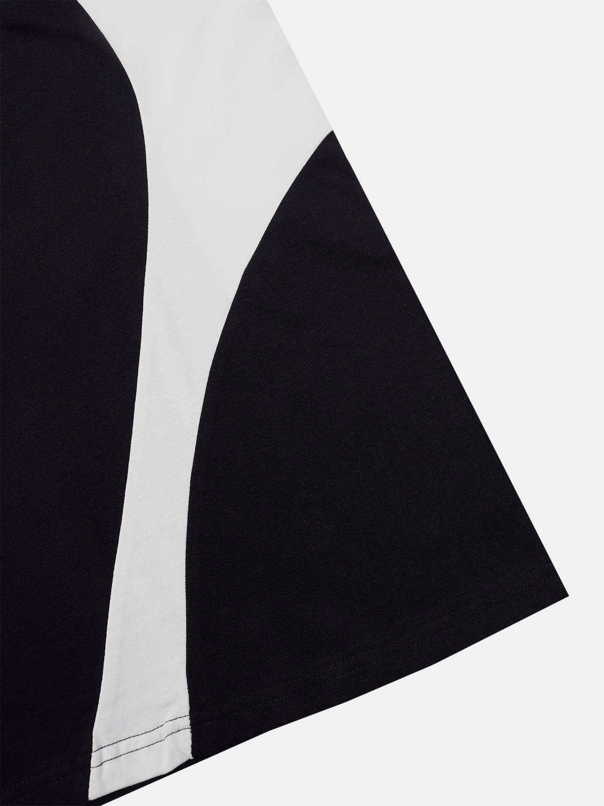 Aelfric Eden Patchwork Contrast Soccer Jersey Product Image