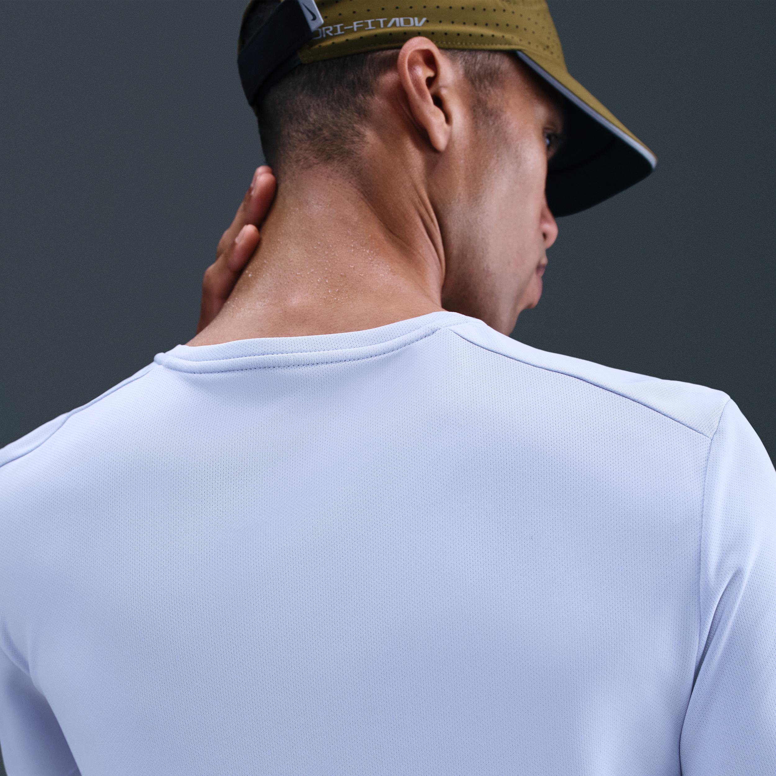 Nike Men's Miler Dri-FIT UV Short-Sleeve Running Top Product Image