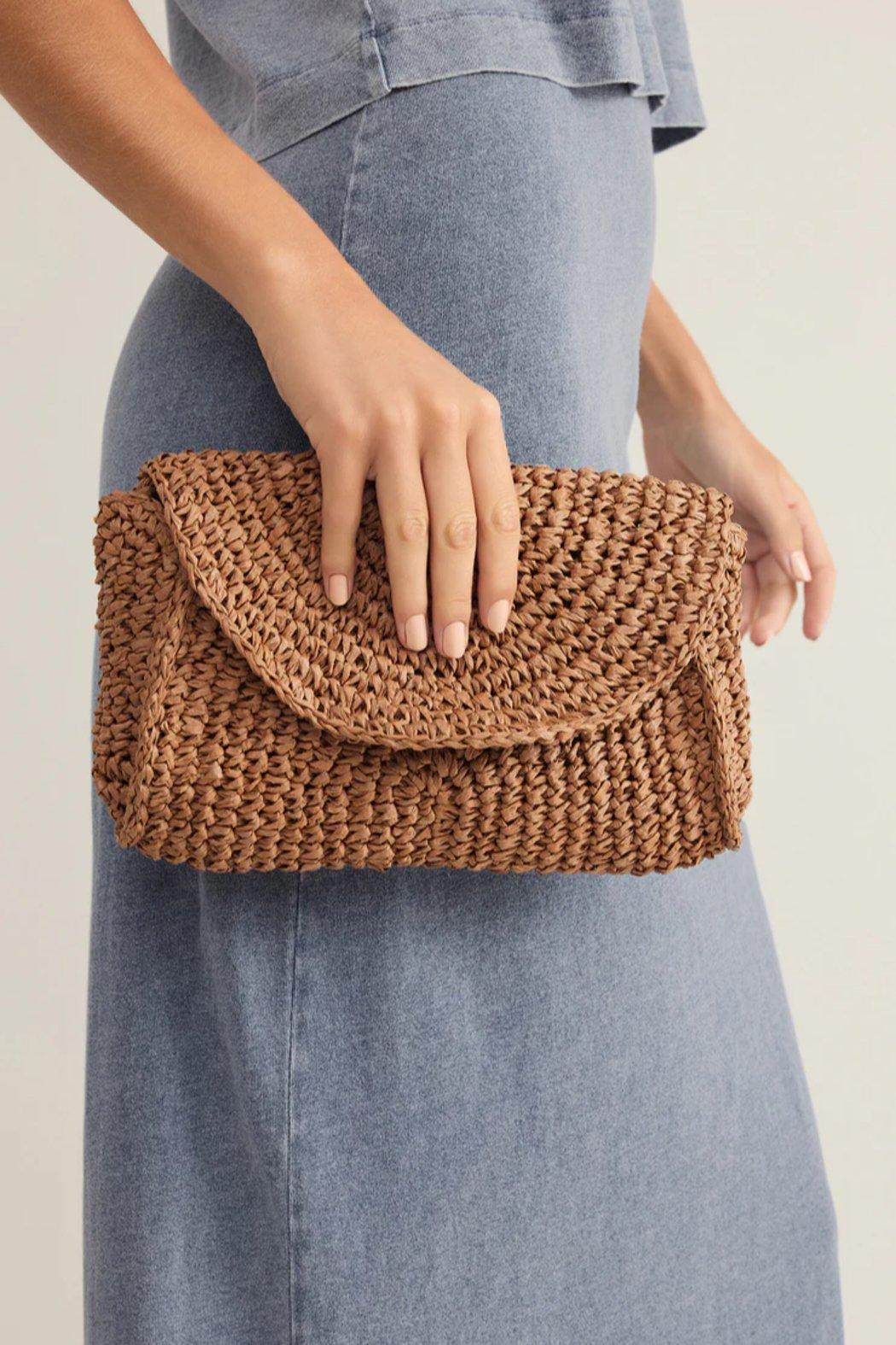 Sand Dollar Mini Straw Bag Product Image