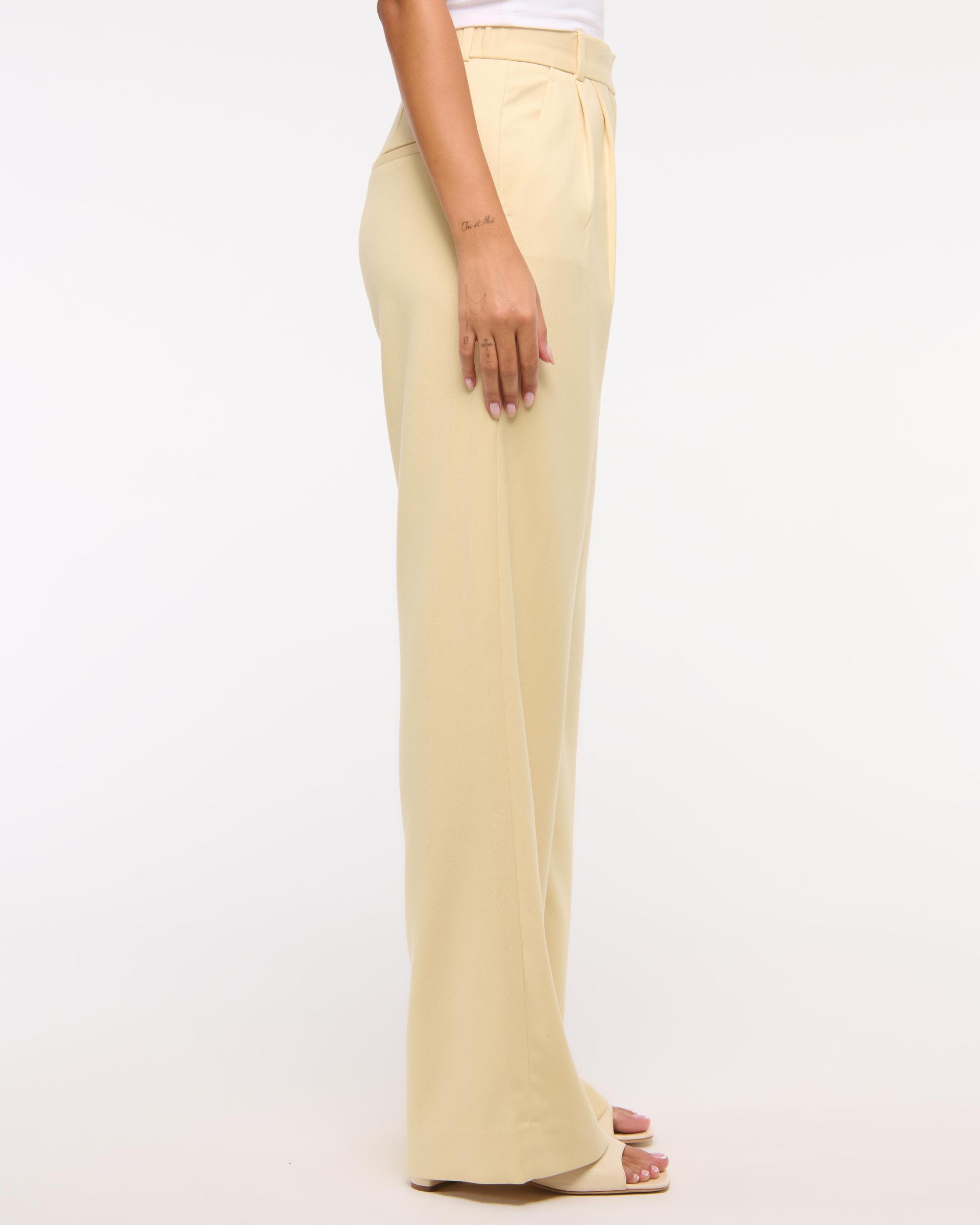 A&F Sloane Tailored Wide Leg Pant Product Image