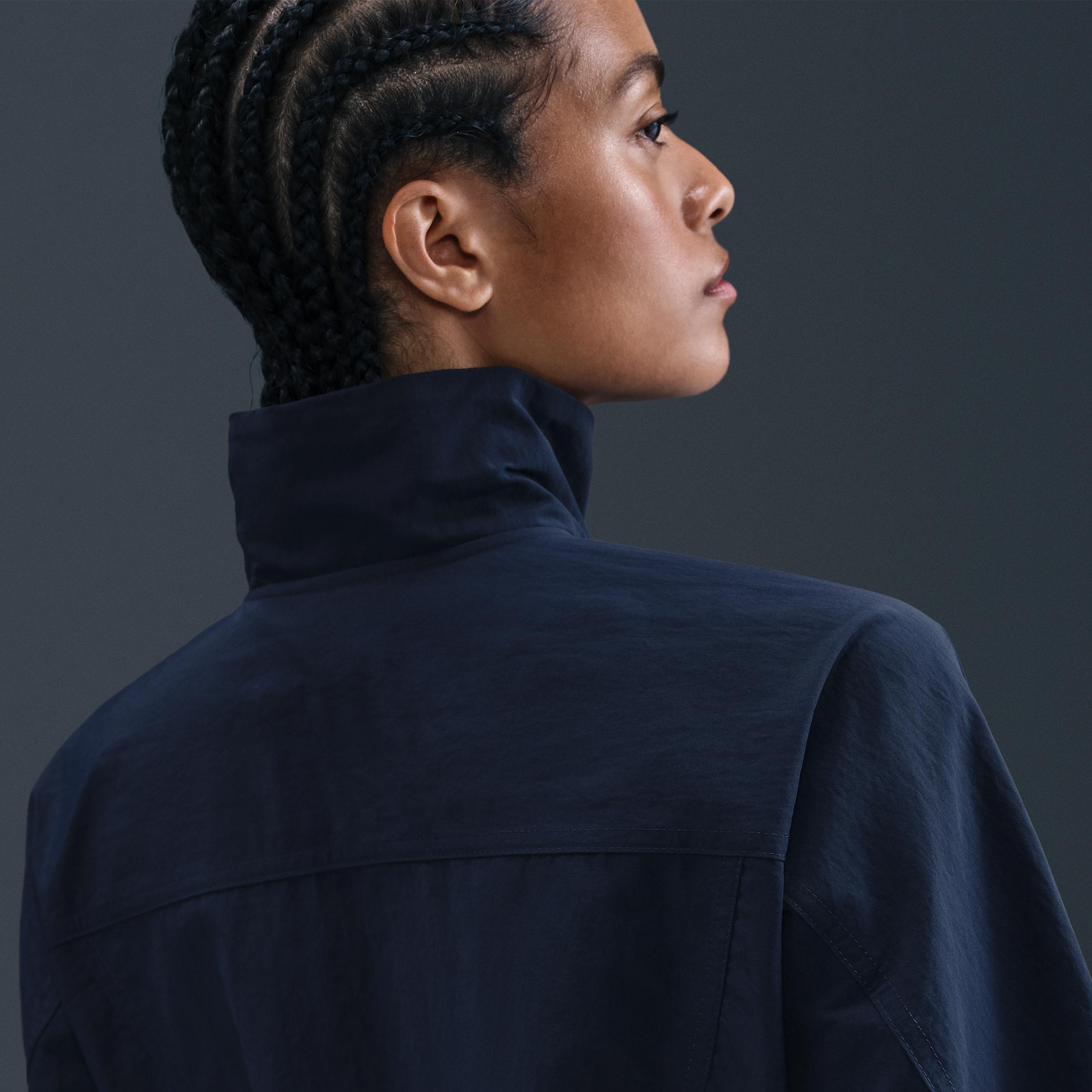 Womens Nike Sportswear Everything Wovens Oversized Repel UV Protection Jacket | HJ0999-410 Product Image