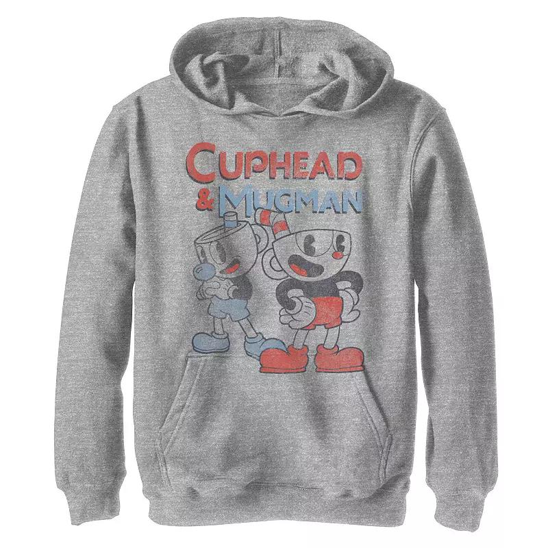 Boys 8-20 Cuphead And Mugman Dynamic Duo Vintage Graphic Hoodie, Boy's,  Product Image