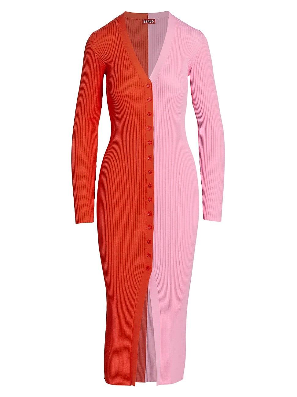 Womens Shoko Colorblocked Midi-Dress Product Image