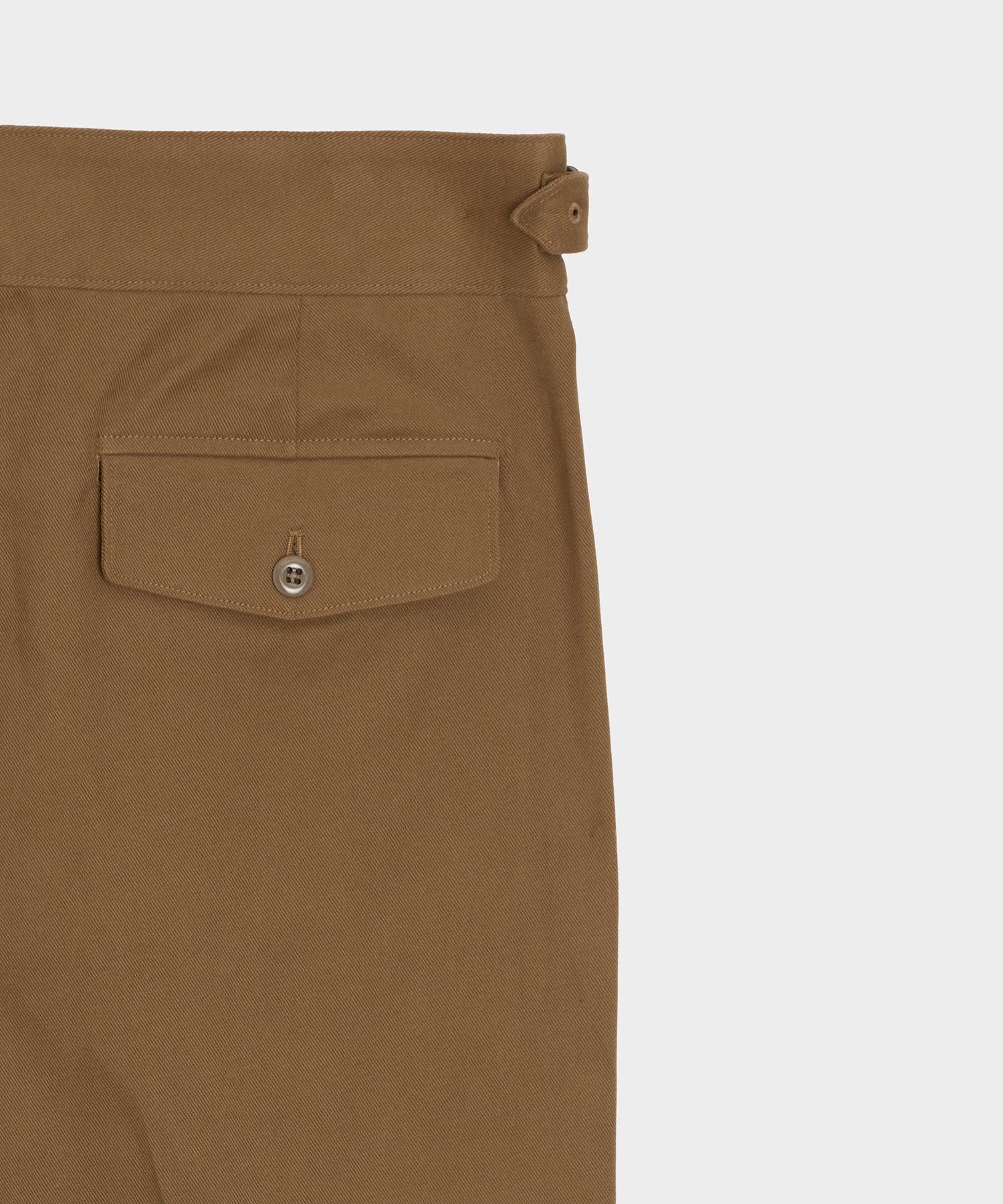 Italian Brushed Cotton Gurkha Trouser Product Image
