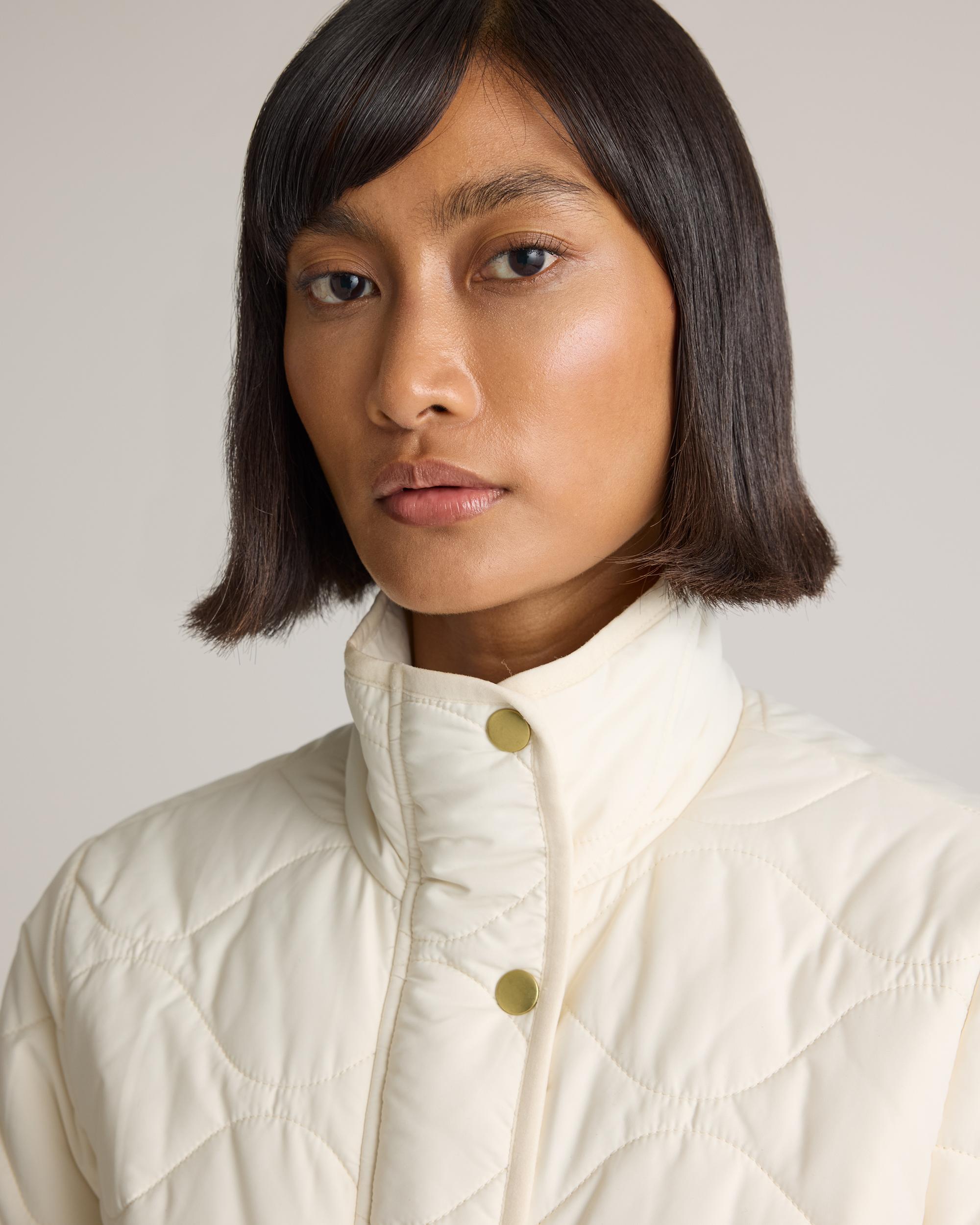 Quince | Women's Featherless Quilted Long Puffer Jacket Nylon Product Image