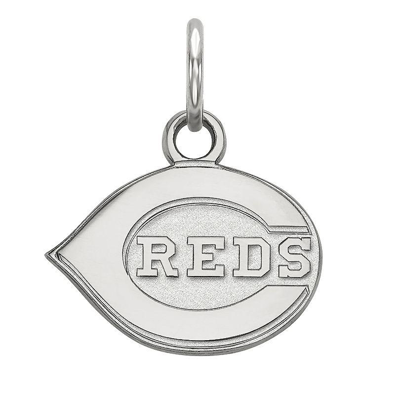 LogoArt Sterling Silver Cincinnati Reds Mini Pendant, Women's, Size: 16 mm Product Image