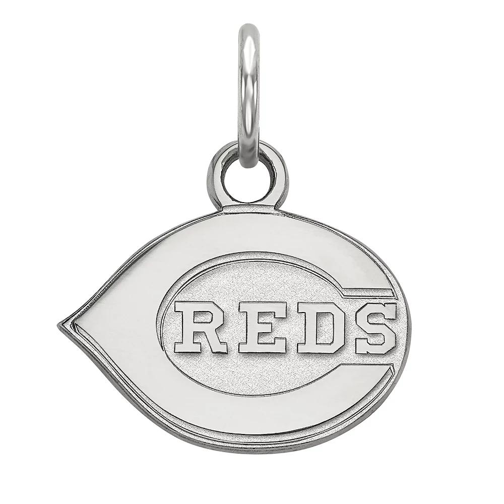 LogoArt Sterling Silver Cincinnati Reds Mini Pendant, Women's, Size: 16 mm Product Image