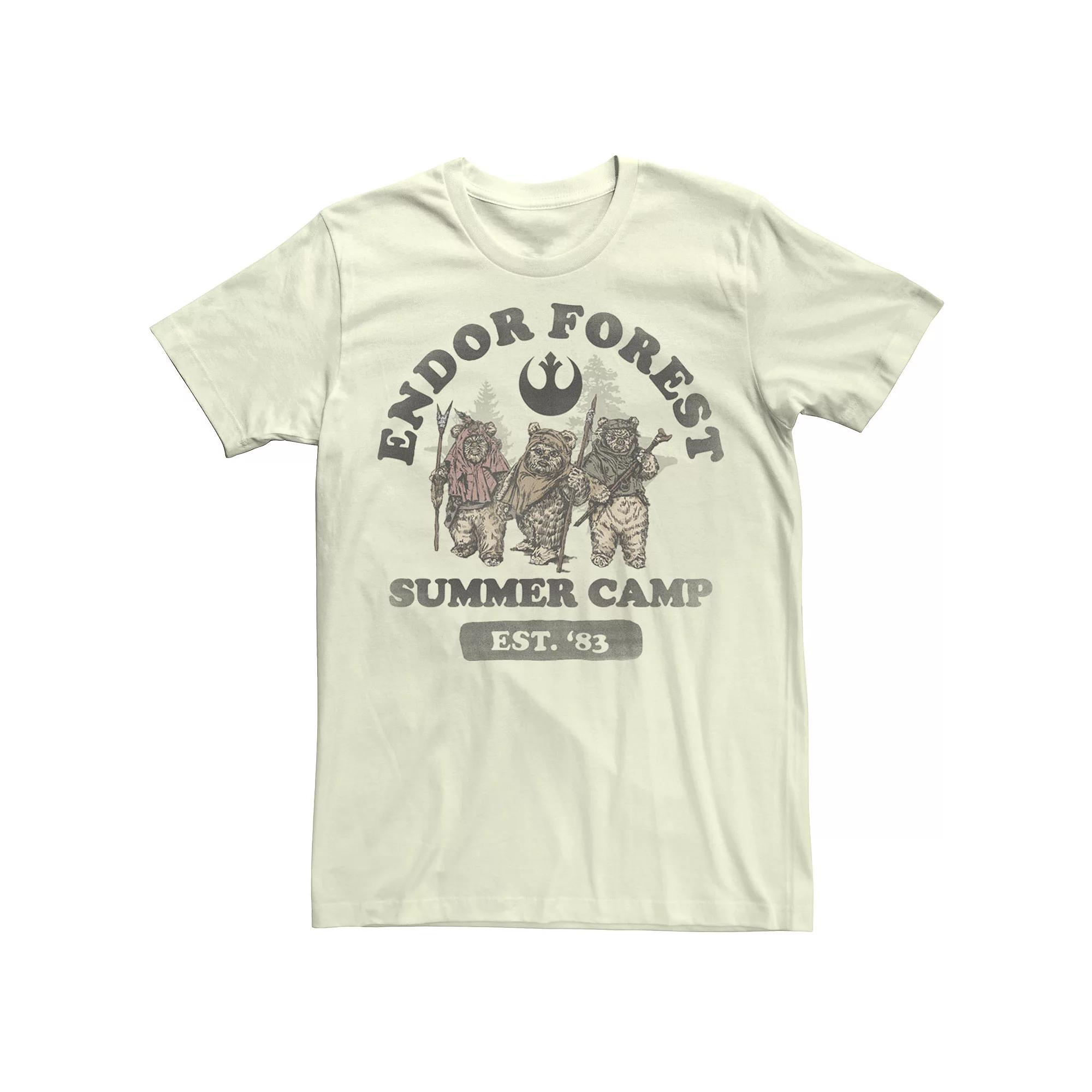 Men's Star Wars Endor Forest Summer Camp Tee,  Product Image