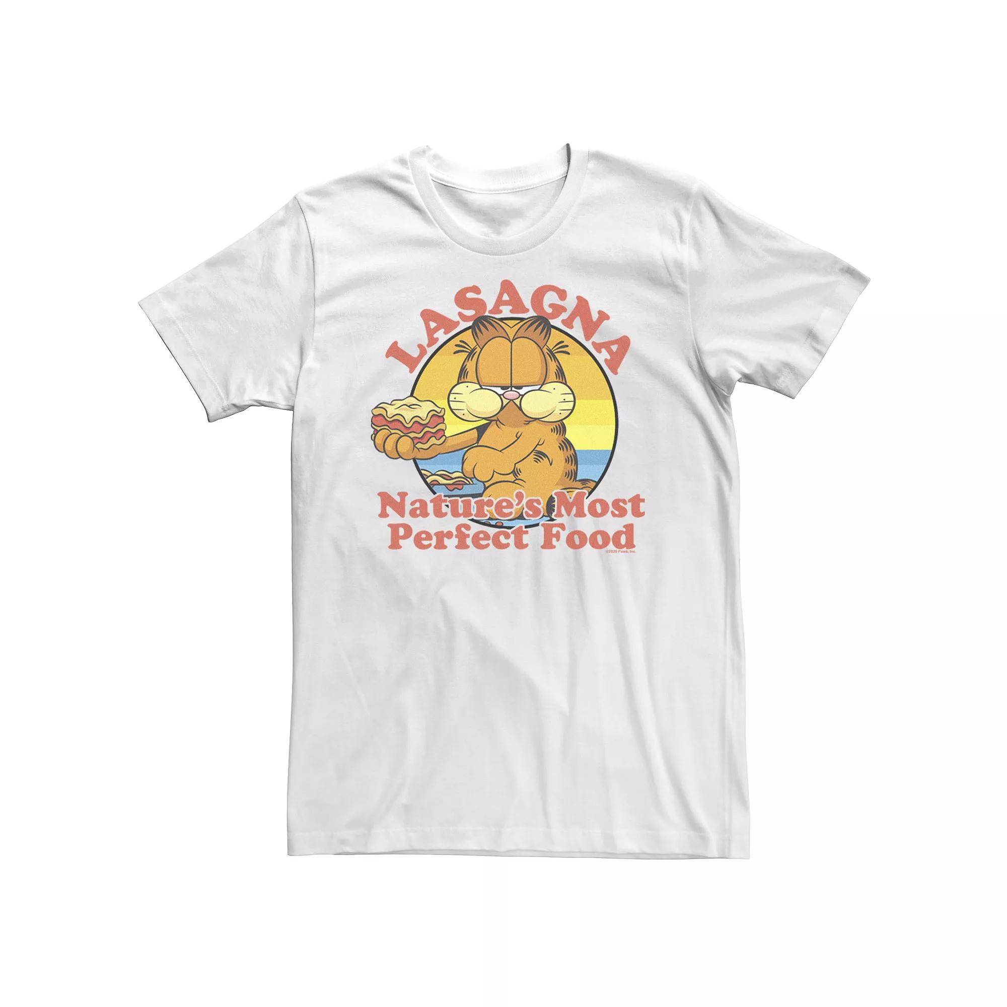 Men's Garfield Lasagnas Natures Best Food Tee,  Product Image