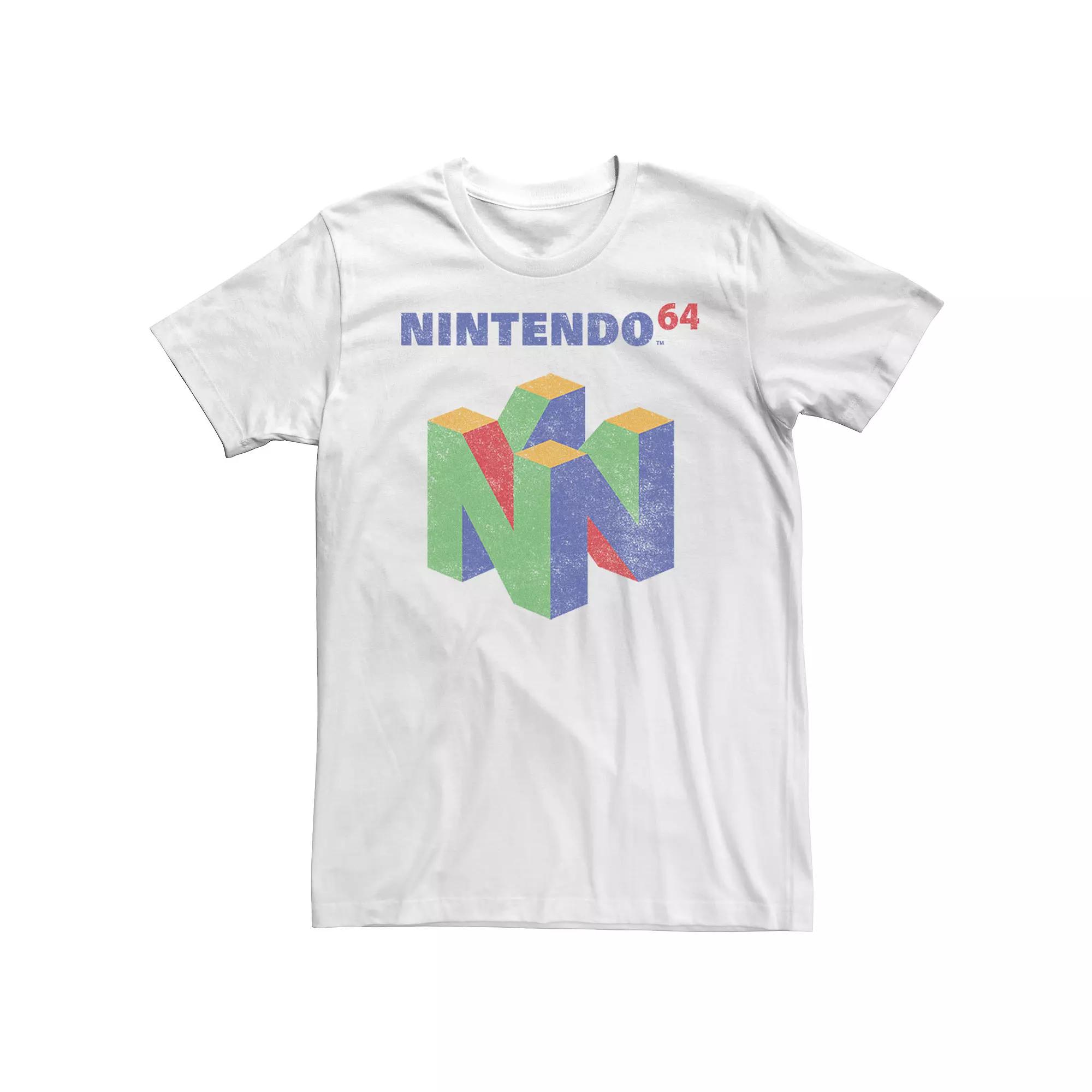 Men's Nintendo 64 Logo Colorful Tee,  Product Image