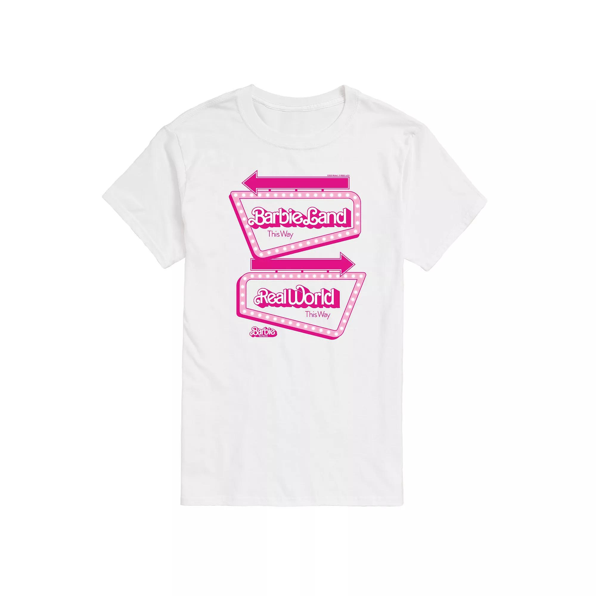 Big & Tall Barbie™ The Movie Barbieland Graphic Tee, Men's,  Product Image