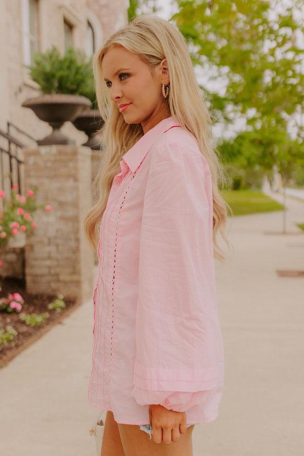 Sweet Smile Button Down Top Product Image