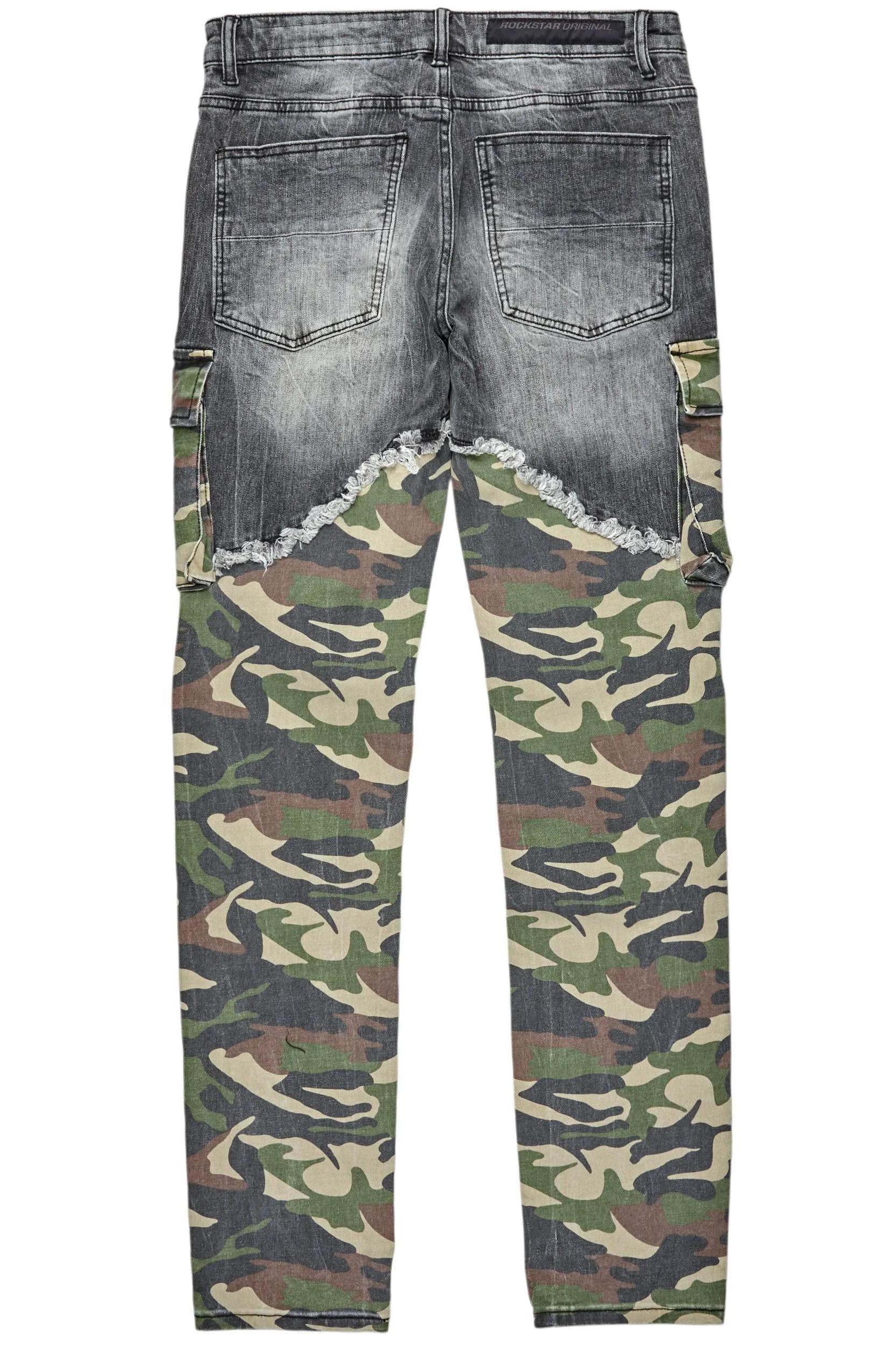 Denka Grey Slim Fit Jean Male Product Image