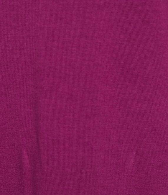 Bryn Walker Sydney Organic Bamboo Cotton Blend Round Neck Elbow Sleeve Asymmetrical Midi Dress Product Image