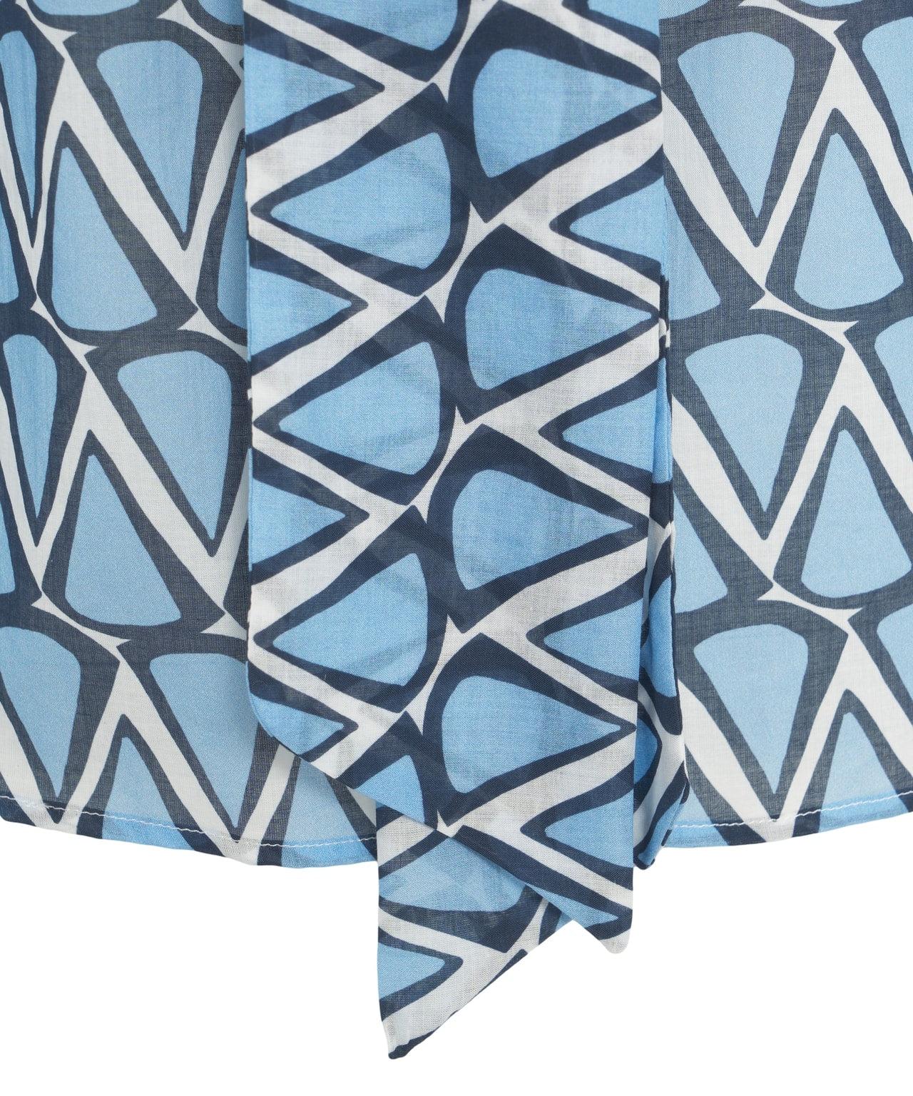 Blouse with bow tie detail Product Image