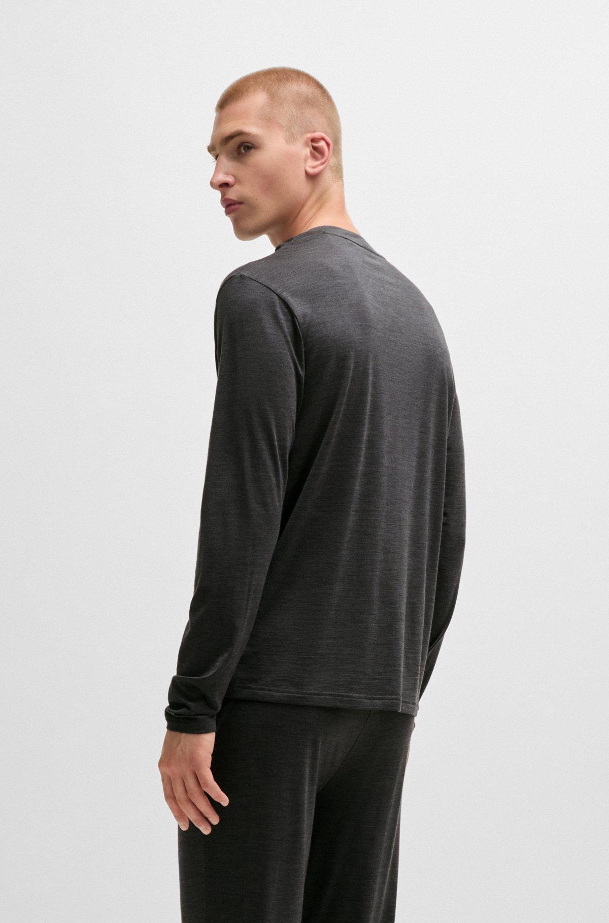 Regular-fit pajamas with embroidered Double B monograms Product Image