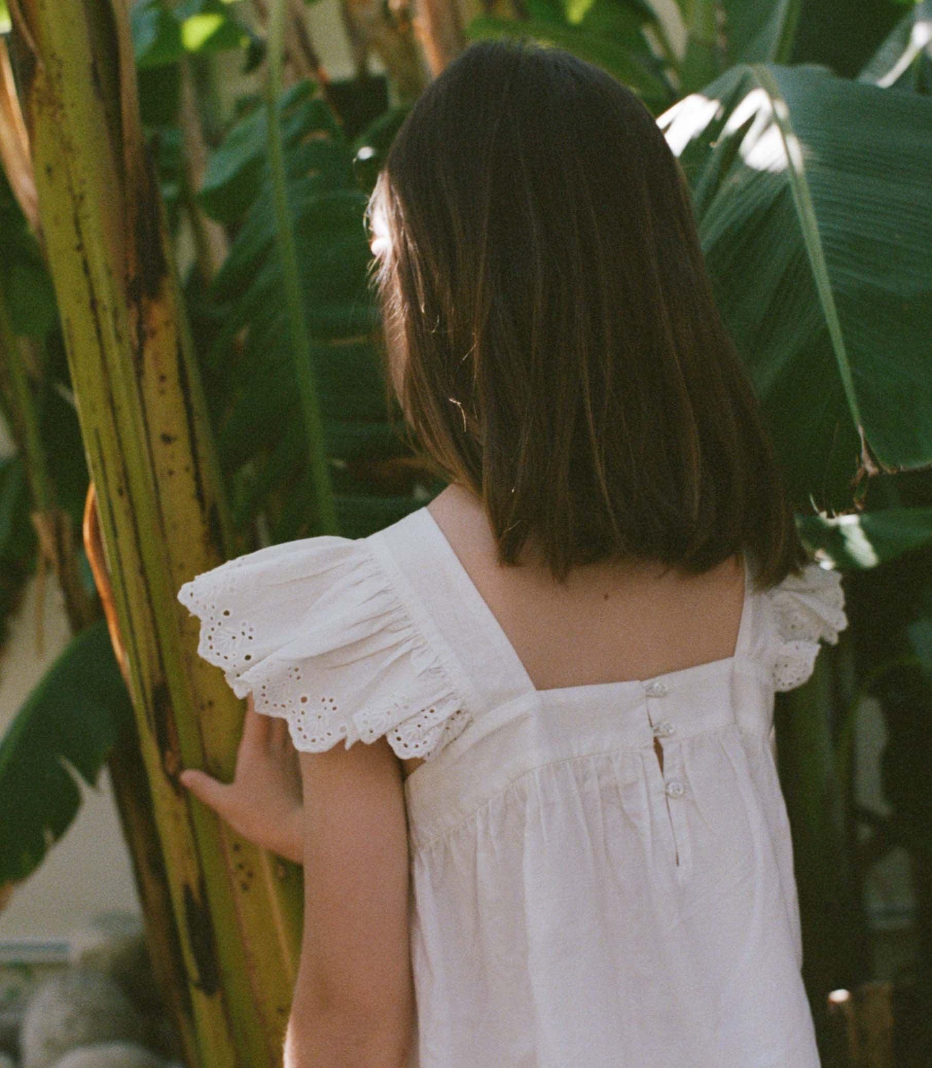 LITTLE NISHA DRESS -- SALT Product Image