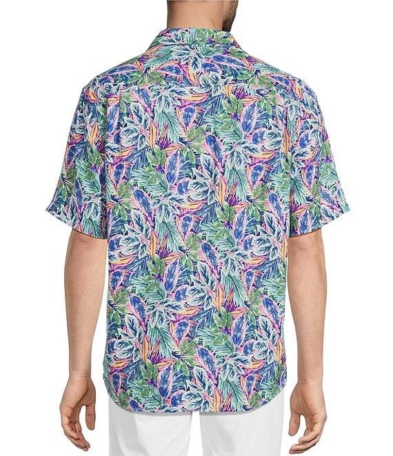 Tommy Bahama Big & Tall Forever Fuego Short Sleeve Woven Shirt Product Image