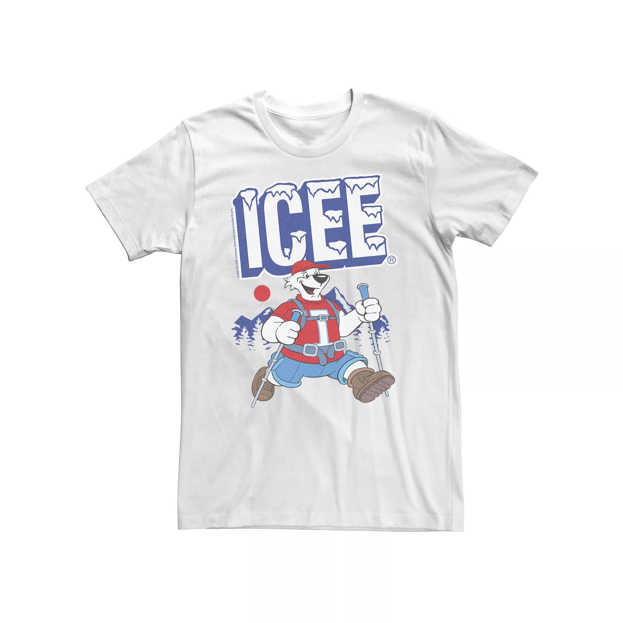 Big & Tall ICEE Hiking Polar Bear Tee, Men's,  Product Image