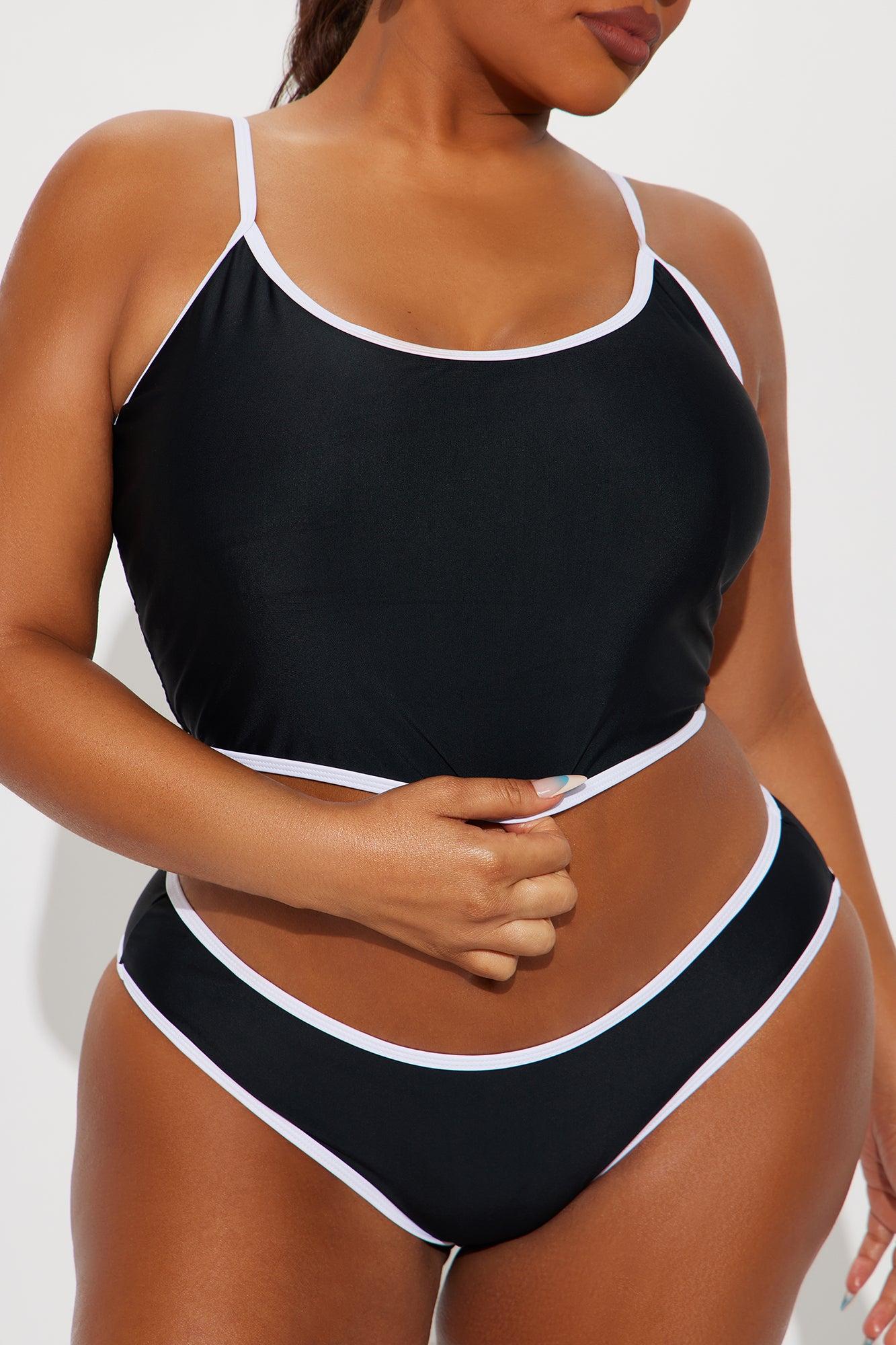 Honolulu Tankini 2 Piece Bikini - Black Female Product Image
