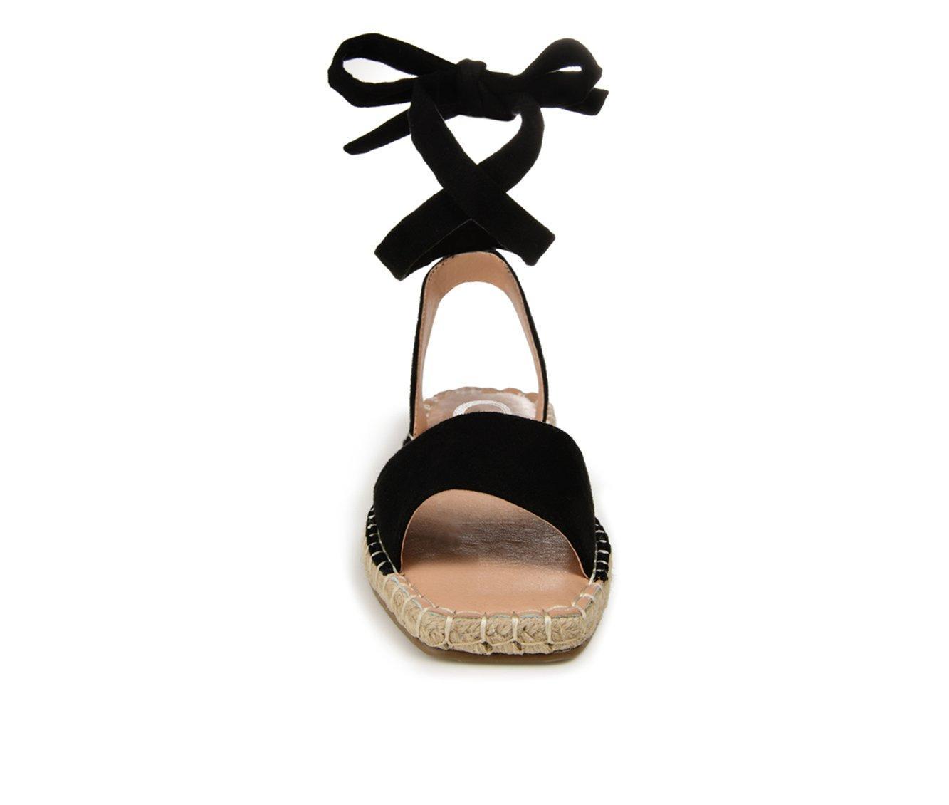 Women's Journee Collection Emelie Espadrille Tie-Up Sandals Product Image