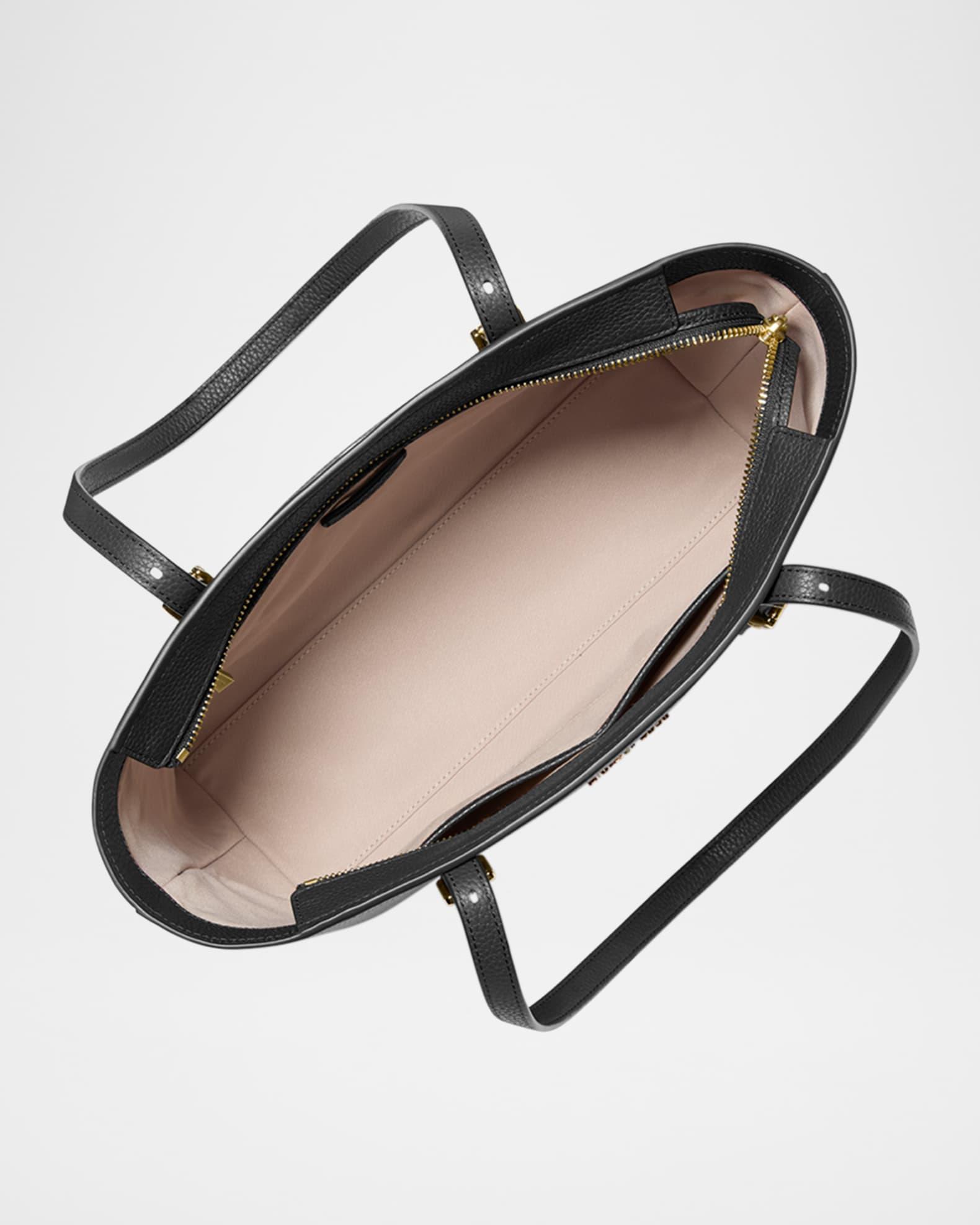 Quinn Medium East-West Leather Tote Bag  Product Image