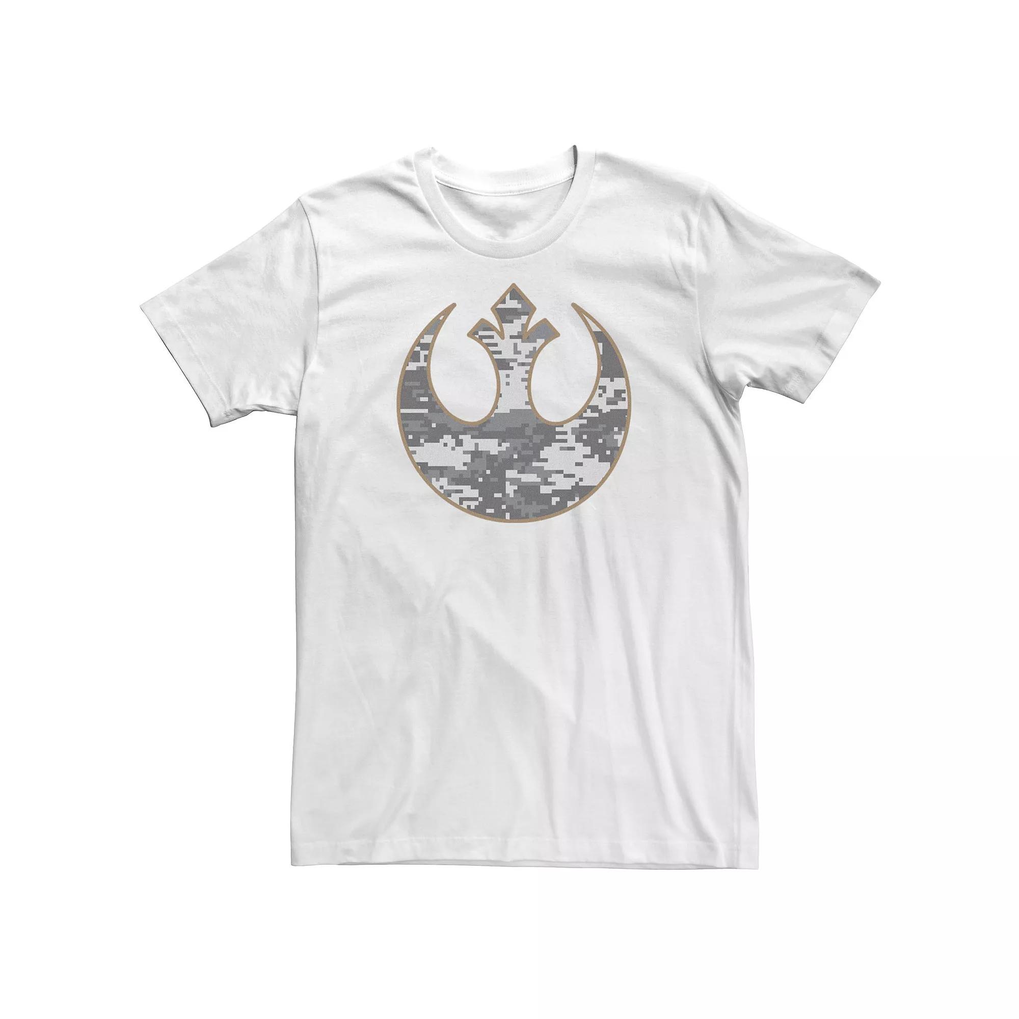 Big & Tall Star Wars Rebel Alliance Large Camo Logo Tee, Men's,  Product Image