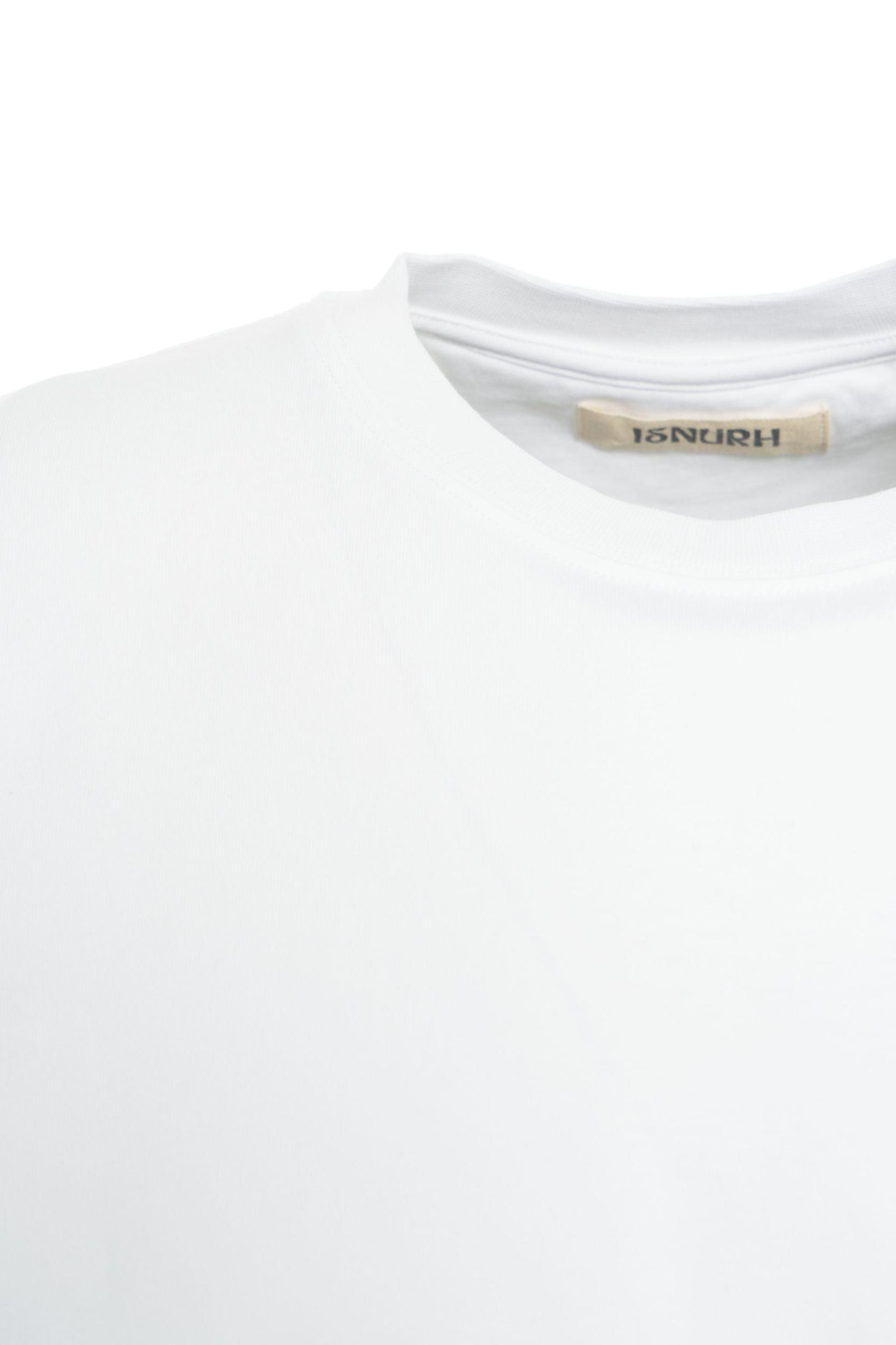 Oversize T-shirt with back print 'Dahlia' Product Image