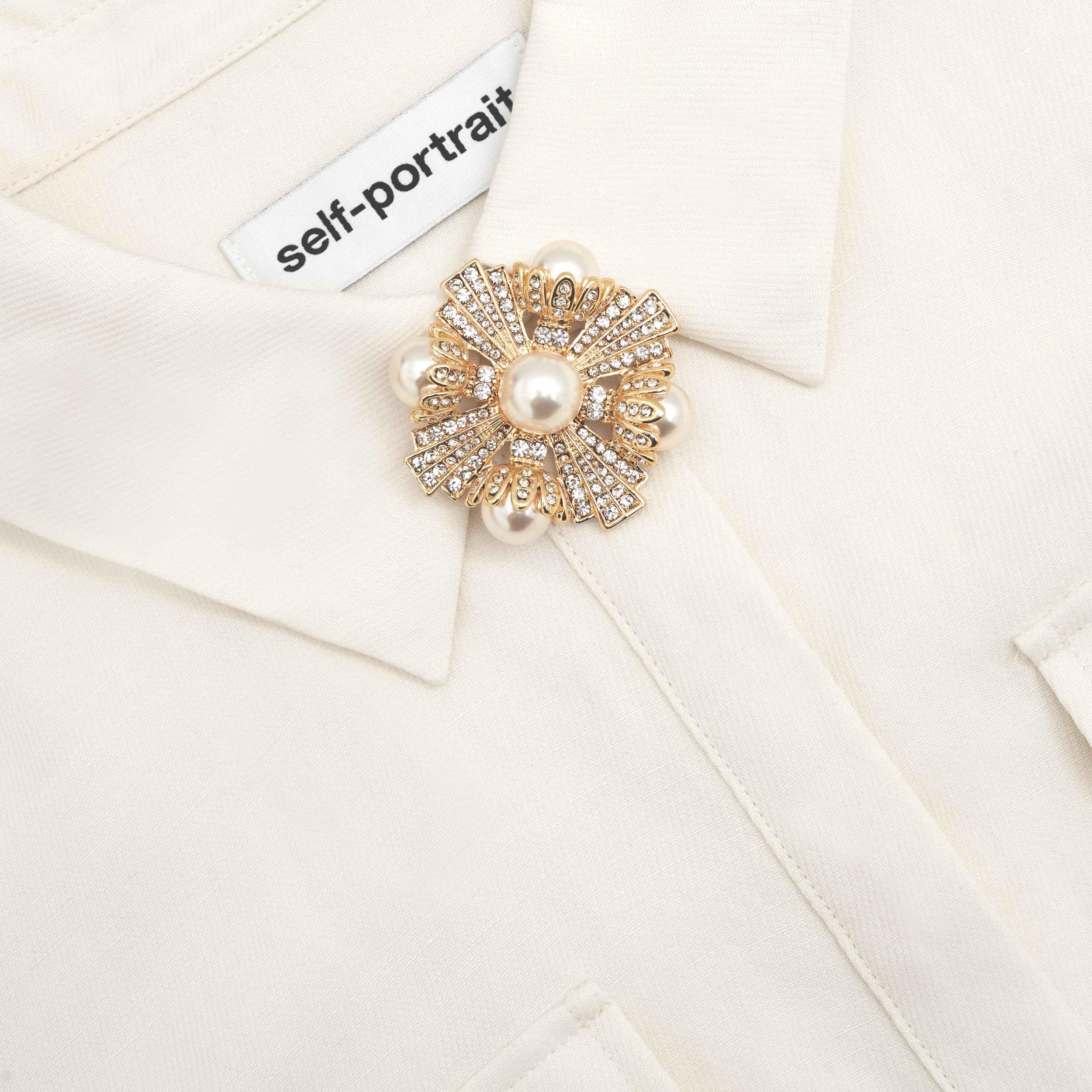 Cream Linen Maxi Dress Product Image