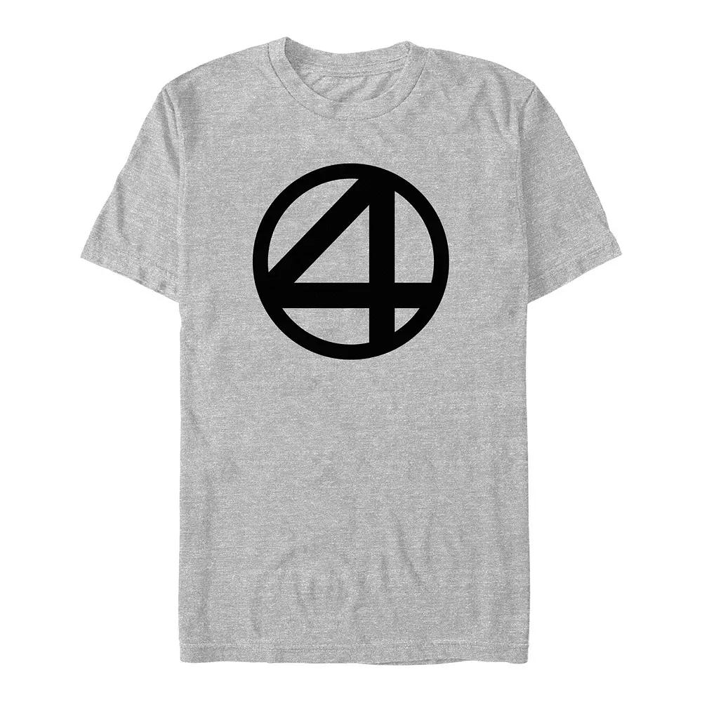 Big & Tall Marvel Fantastic Four Logo Graphic Tee, Men's,  Product Image