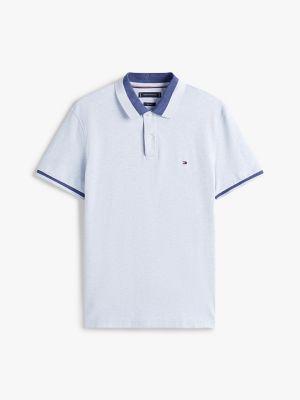 Regular Fit Two-Tone Collar Polo Product Image