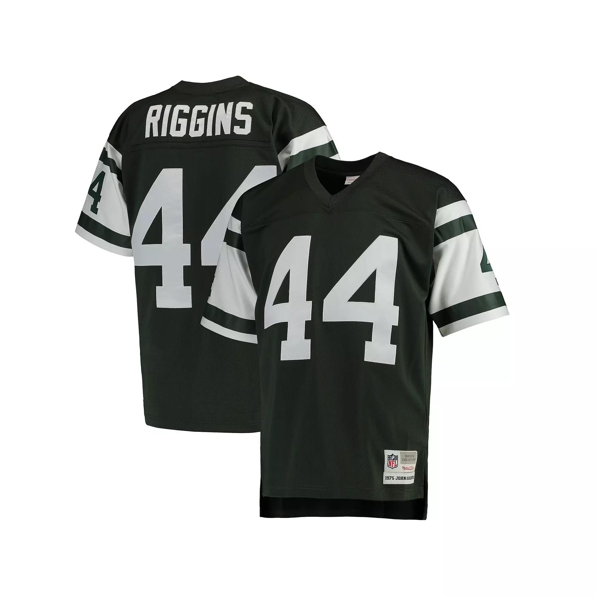 Men's Mitchell & Ness John Riggins Green New York Jets Retired Player Legacy Replica Jersey, Size: Small Product Image